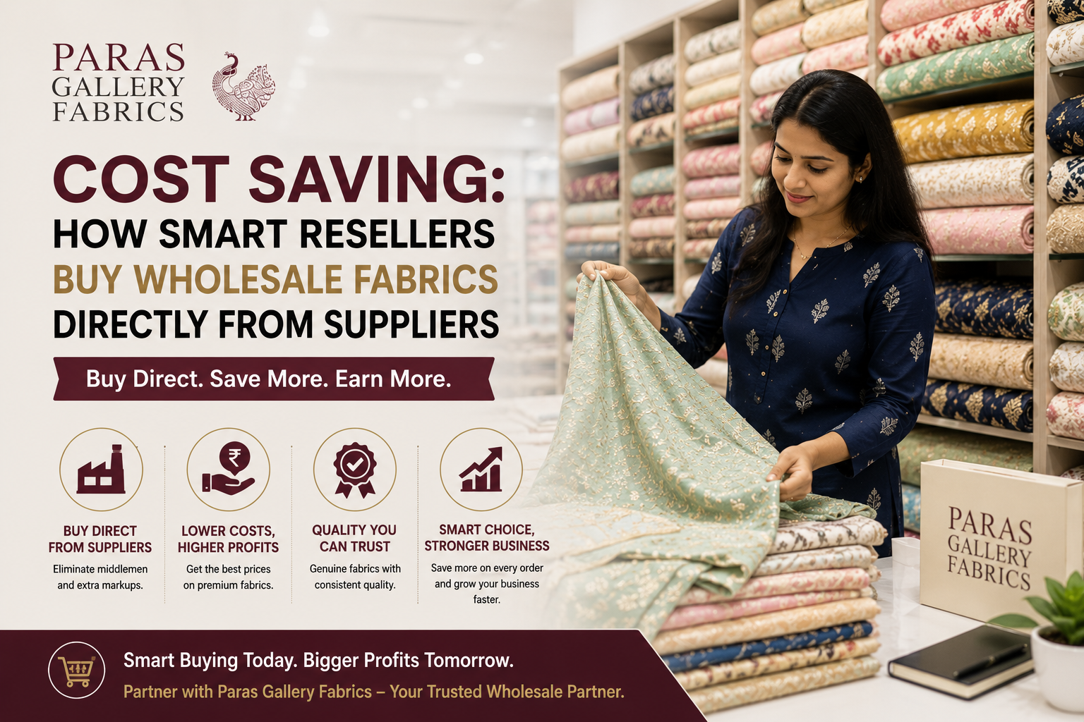 Cost Saving: How Smart Resellers Buy Wholesale Fabrics Directly from Suppliers
