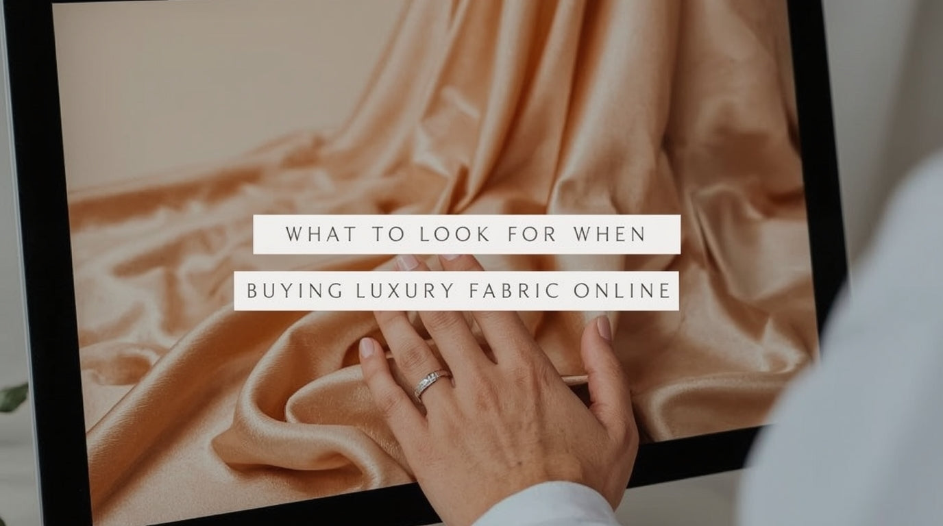 What to look for when buying luxury fabric online