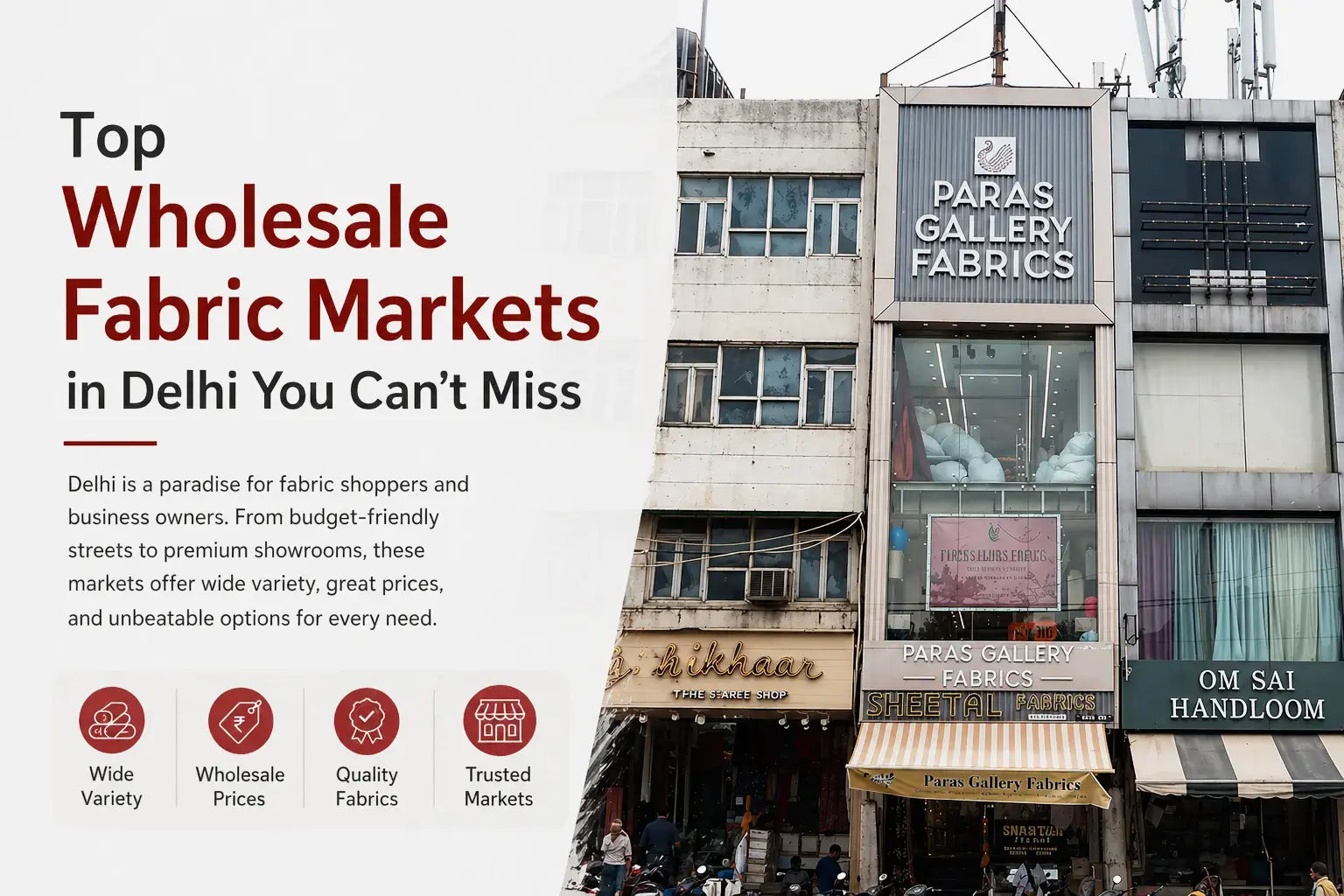 Top Wholesale Fabric Markets in Delhi You Can't Miss