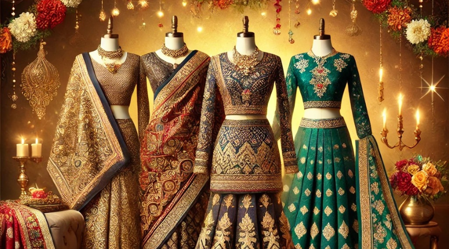 How to Style Banarasi Silk Brocade Fabrics for a Glamorous Festive Look?