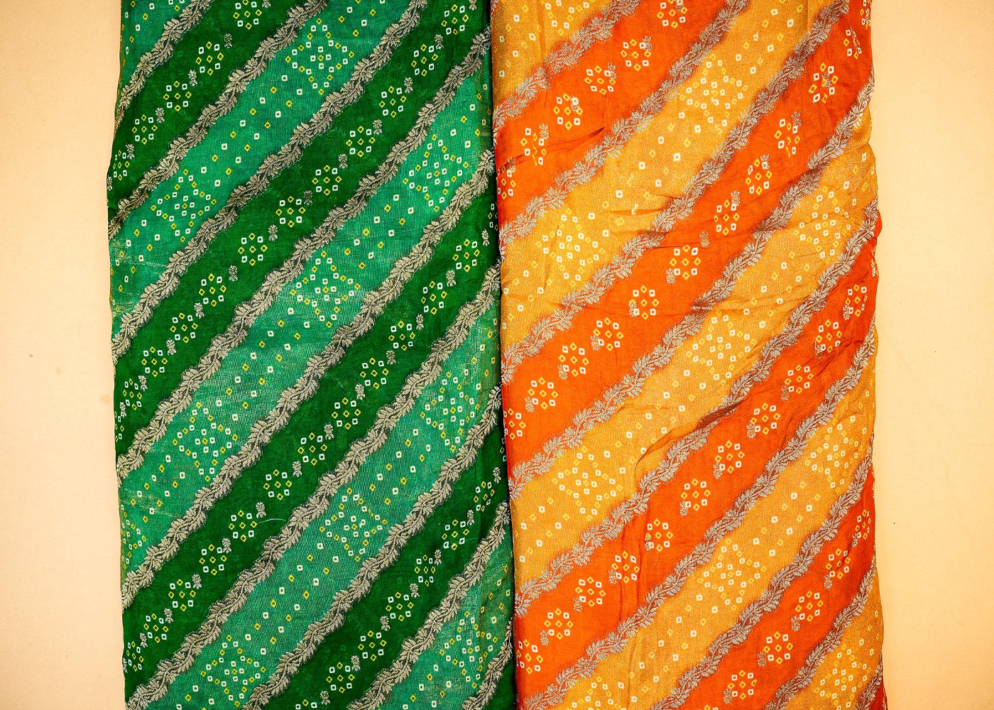 Mustard Upada Silk Fabric With Allover Traditional Print Zari Handloom