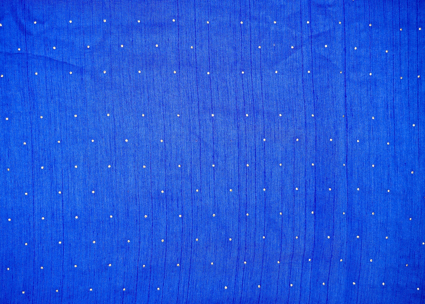 Royal Blue Nysa Silk With Beautiful Allover Swarovski Work