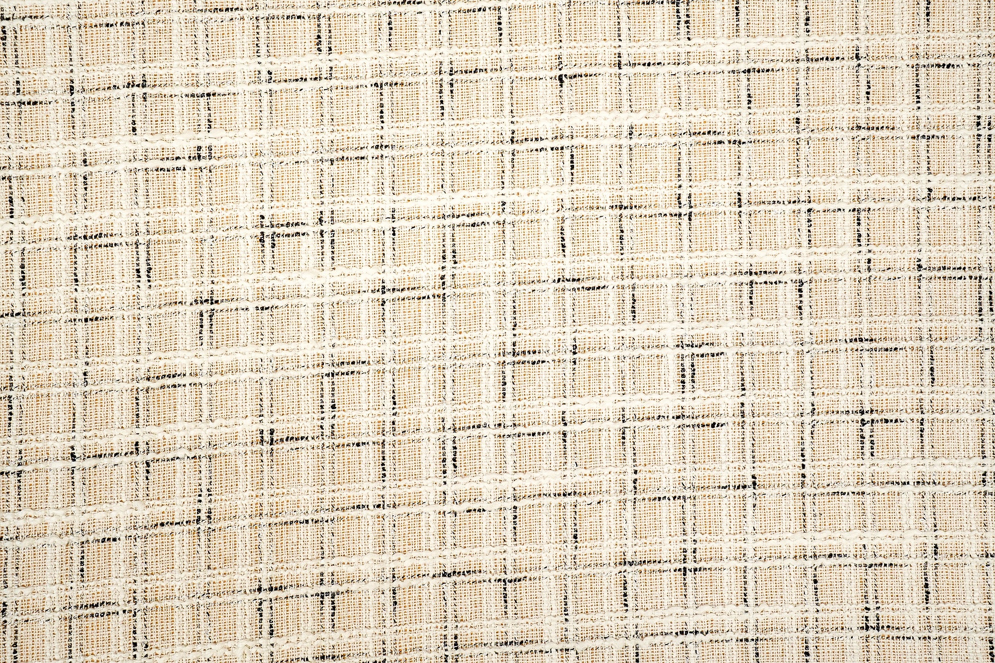 Exclusive White & Black With Lurex Tweed Fabric