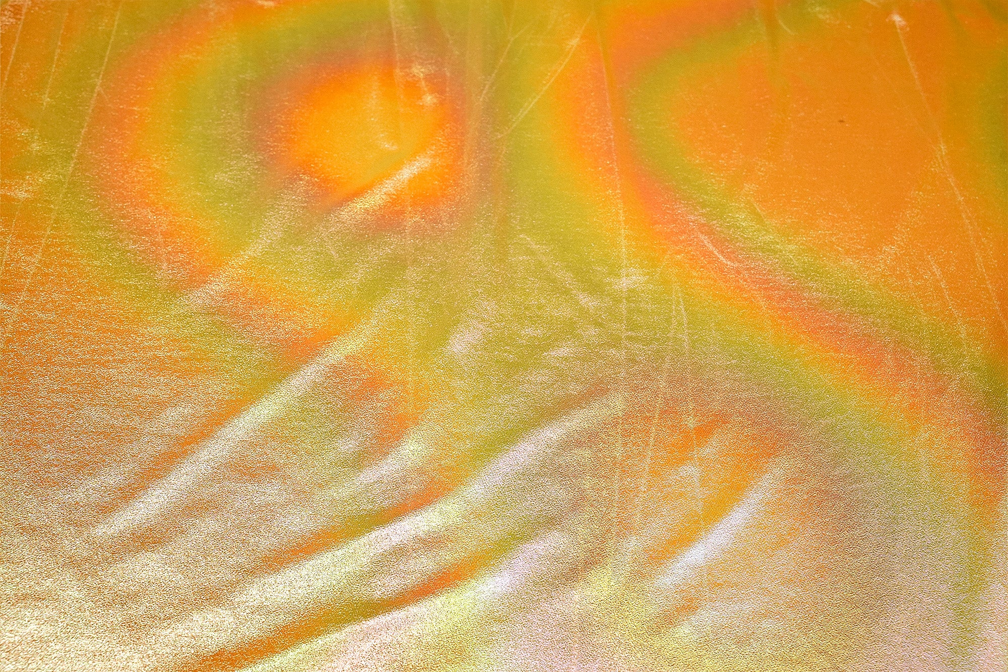 Yellow Rainbow Radiance Metallic Foil with Shimmer