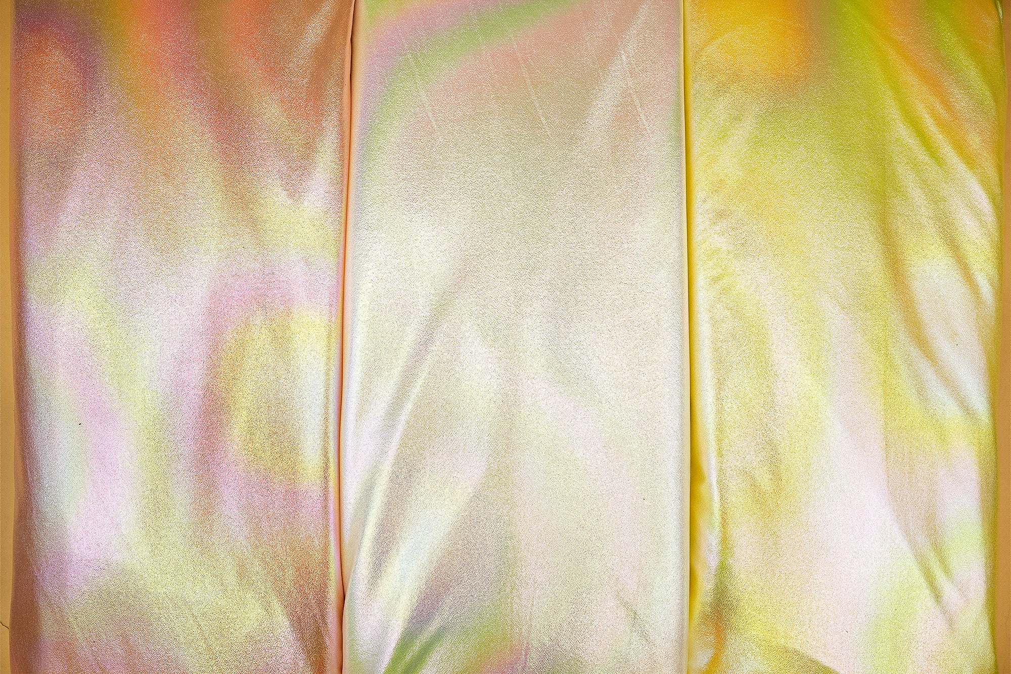 Yellow Rainbow Radiance Metallic Foil with Shimmer