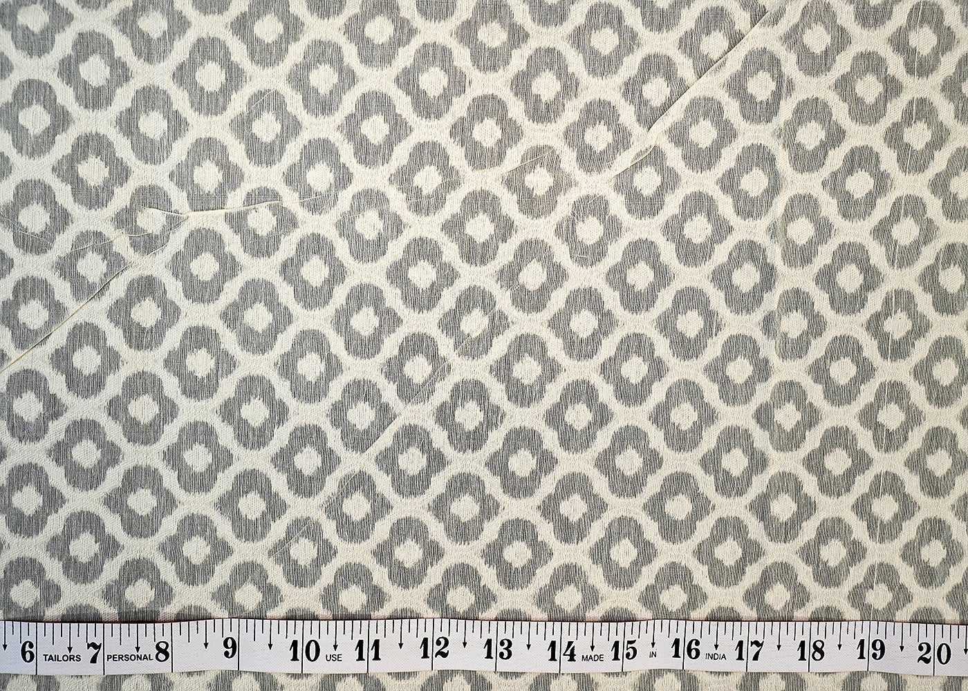 Dyeable Chanderi Fabric with Allover Self Work 12456