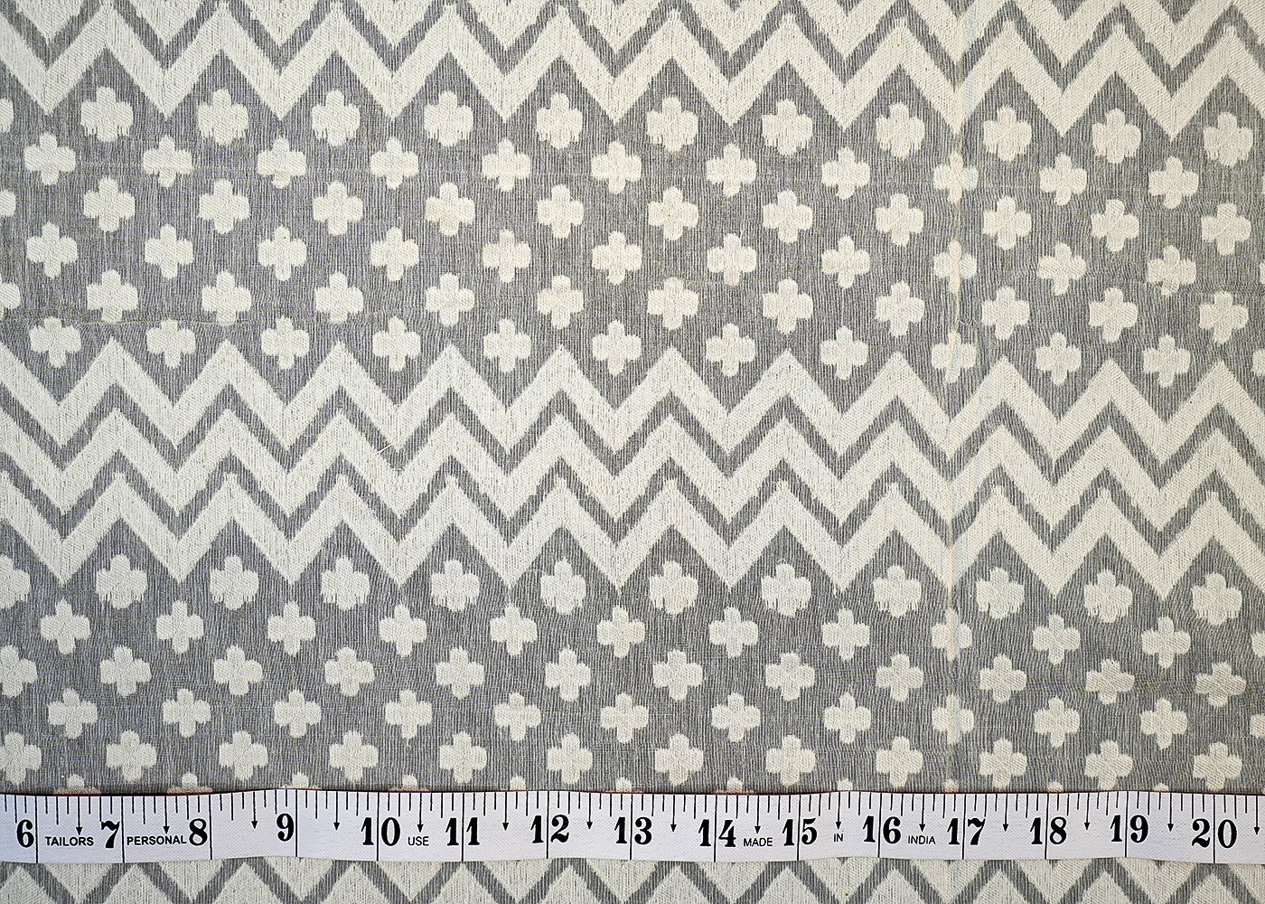 Dyeable Chanderi Fabric with Allover Self Work 12459