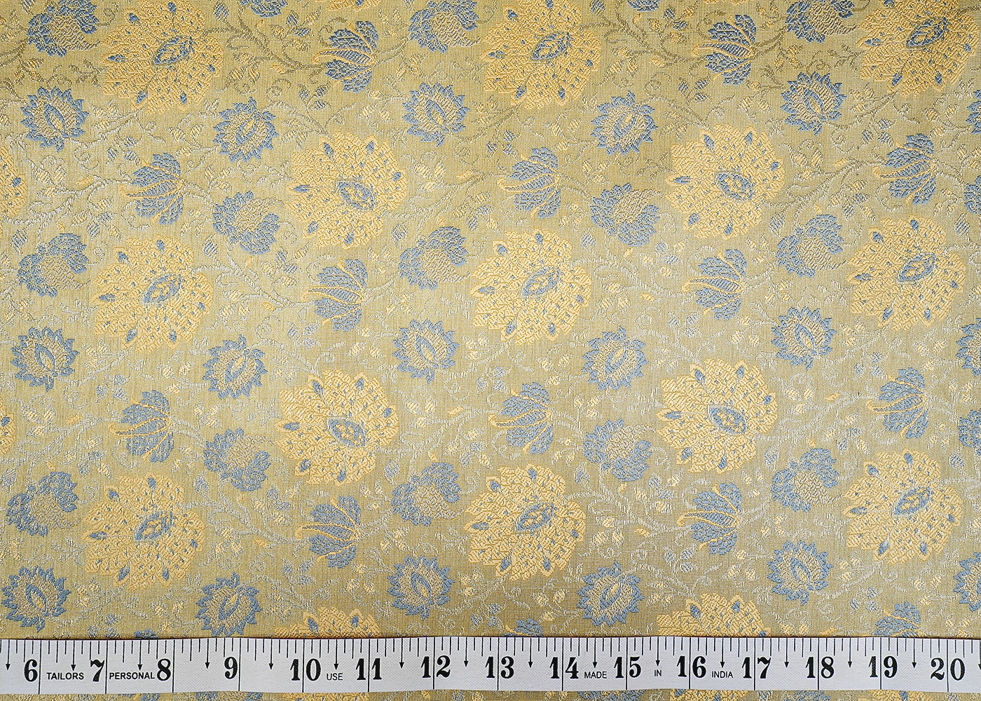 Sand Beautiful Banarasi brocade with Allover Colorful Thread Handloom 12676