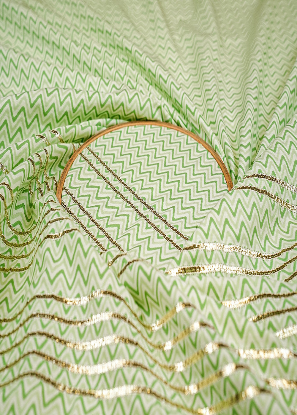Sea-Green-Cotton-Fabric-With-Allover-Print-And-Gota-Work-13561-close-view