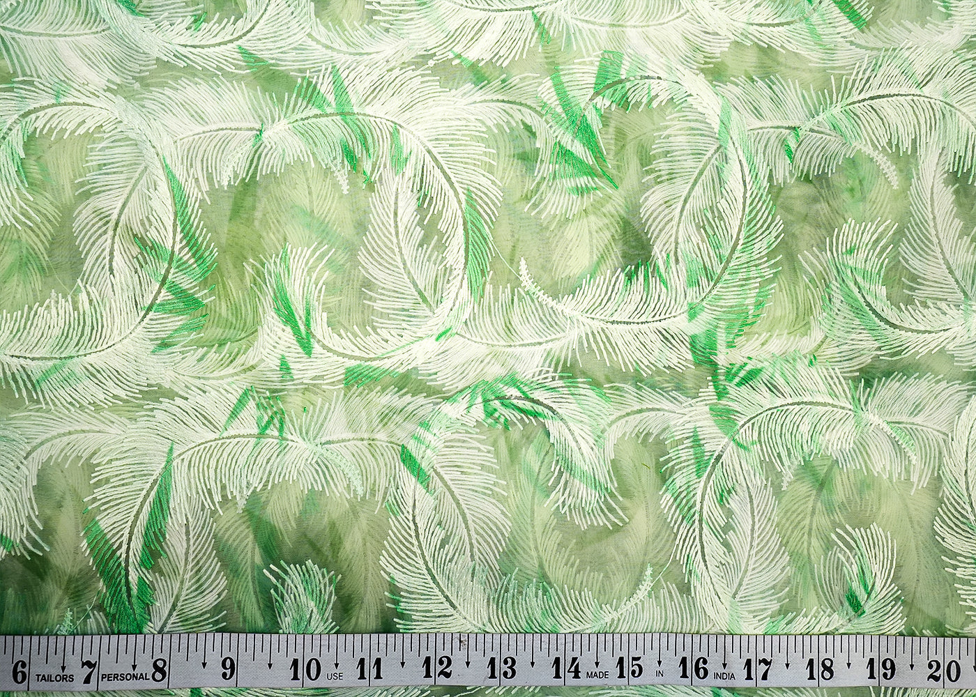 Light-Green-Organza-Fabric-with-Allover-Thread-Work-13605-measurement-view