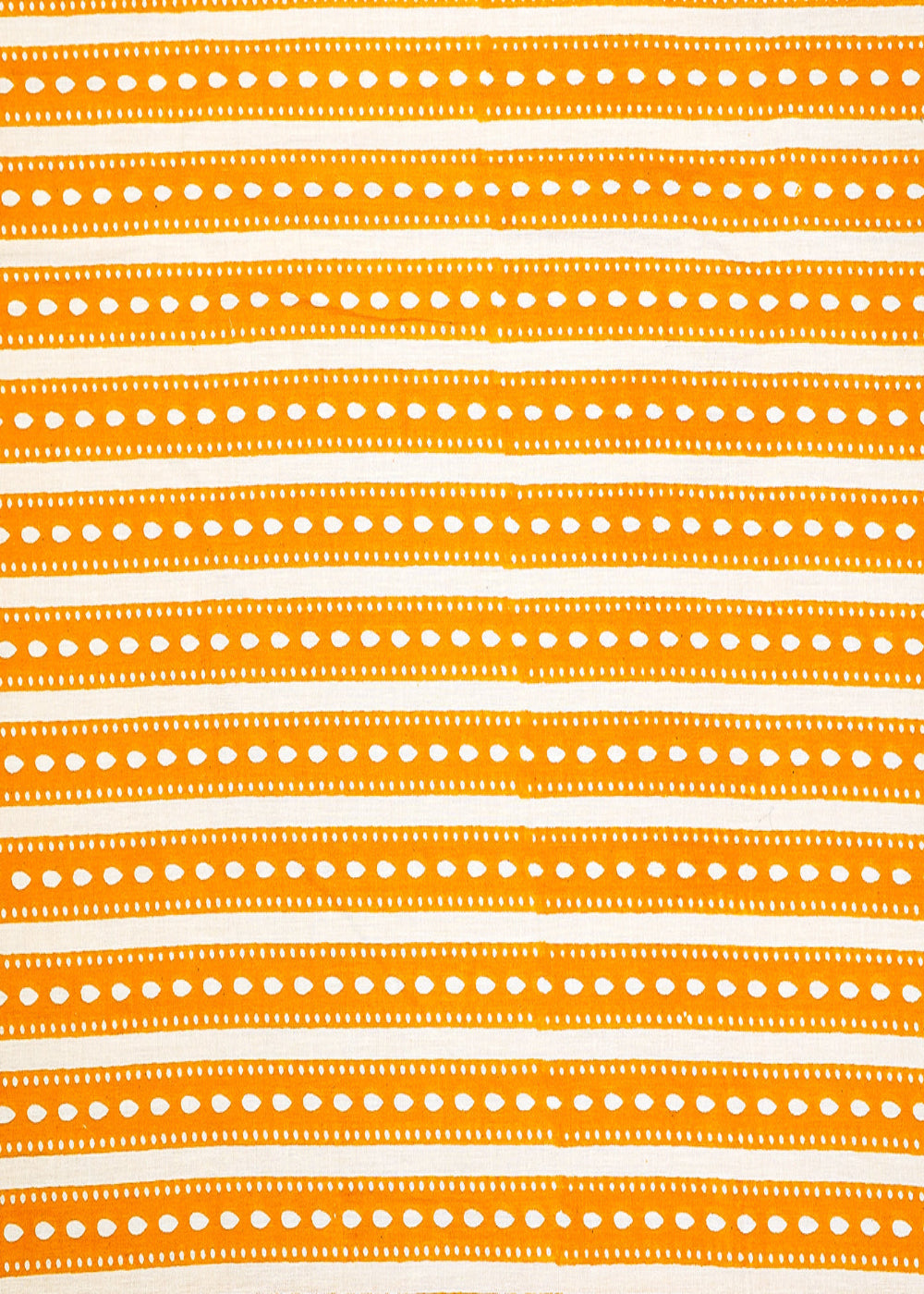 Yellow-Printed-Cotton-Fabric-With-Alternate-Stripes-13777