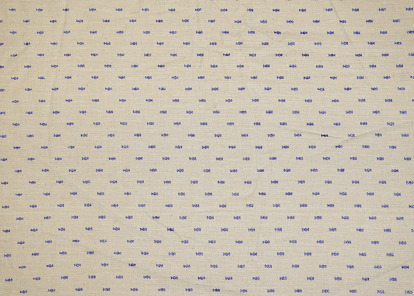 Light Grey Cambric Cotton Fabric with Allover Flower Print 13814