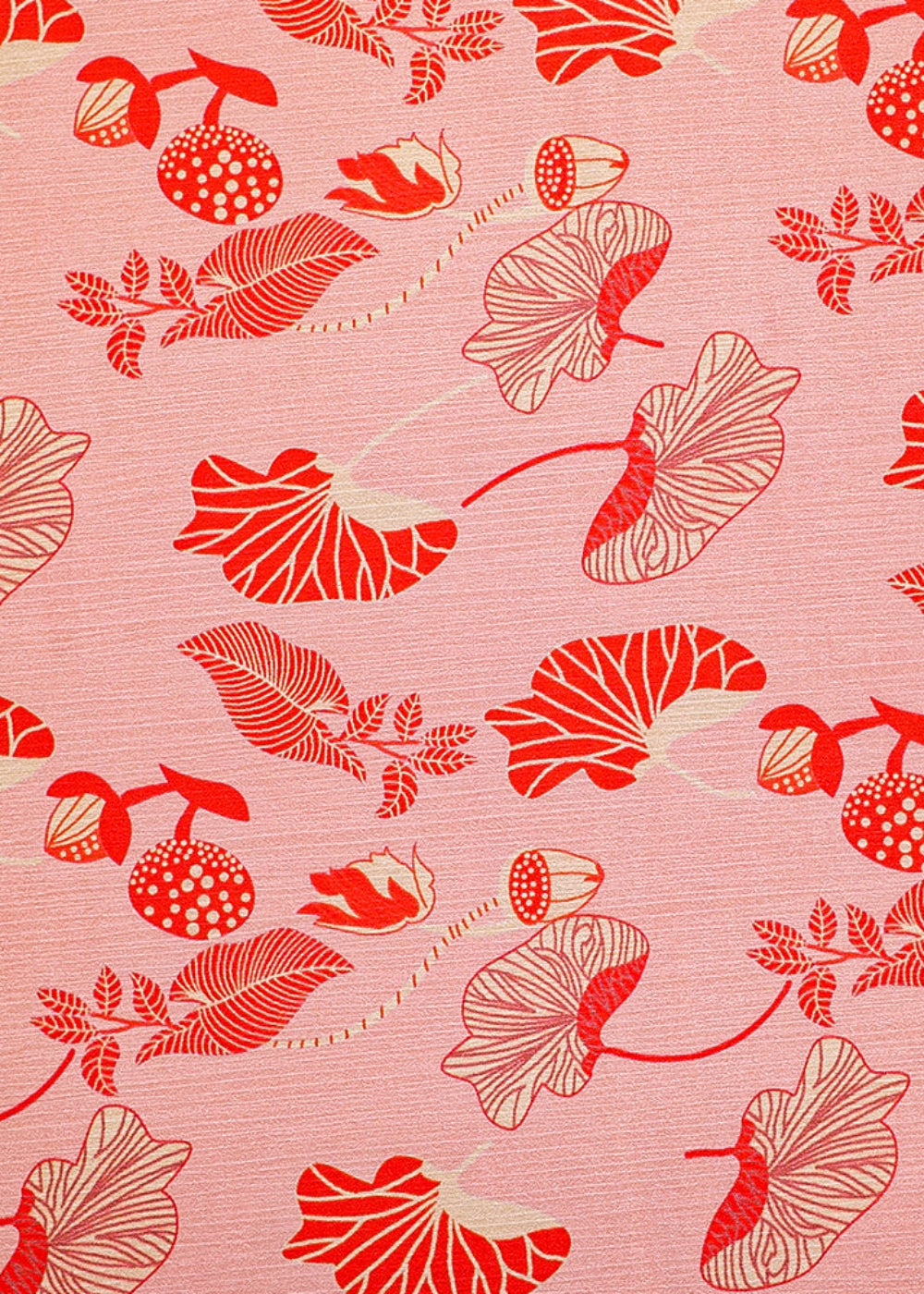 Pink-Chinon-Chiffon-Fabric-with-Allover-Floral-Motifs-13979