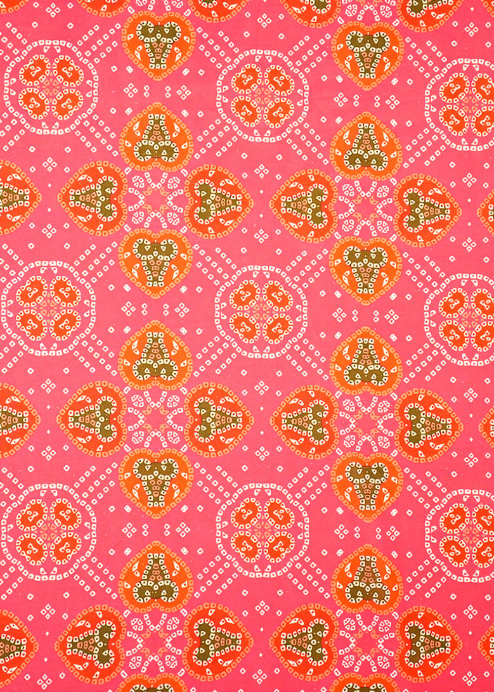 Pink-Georgette-Fabric-with-Allover-Bandhani-Prints-13996