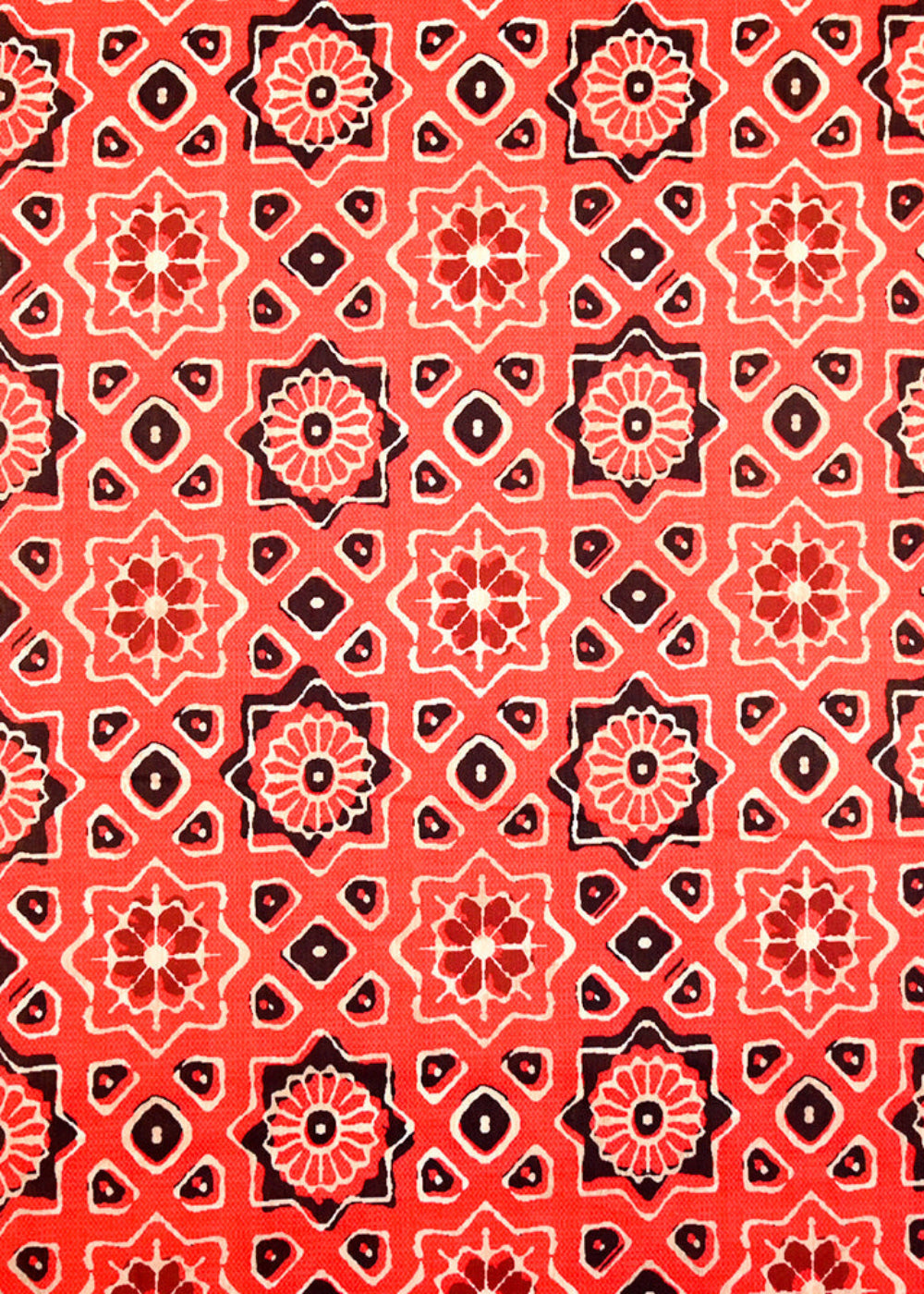 Red-Muslin-Fabric-with-Allover-Traditional-Pattern-14048
