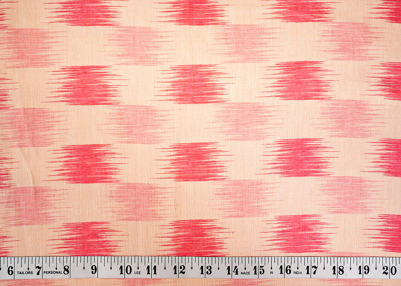 Baby Peach Muslin Fabric with Allover Brush Strokes 14098