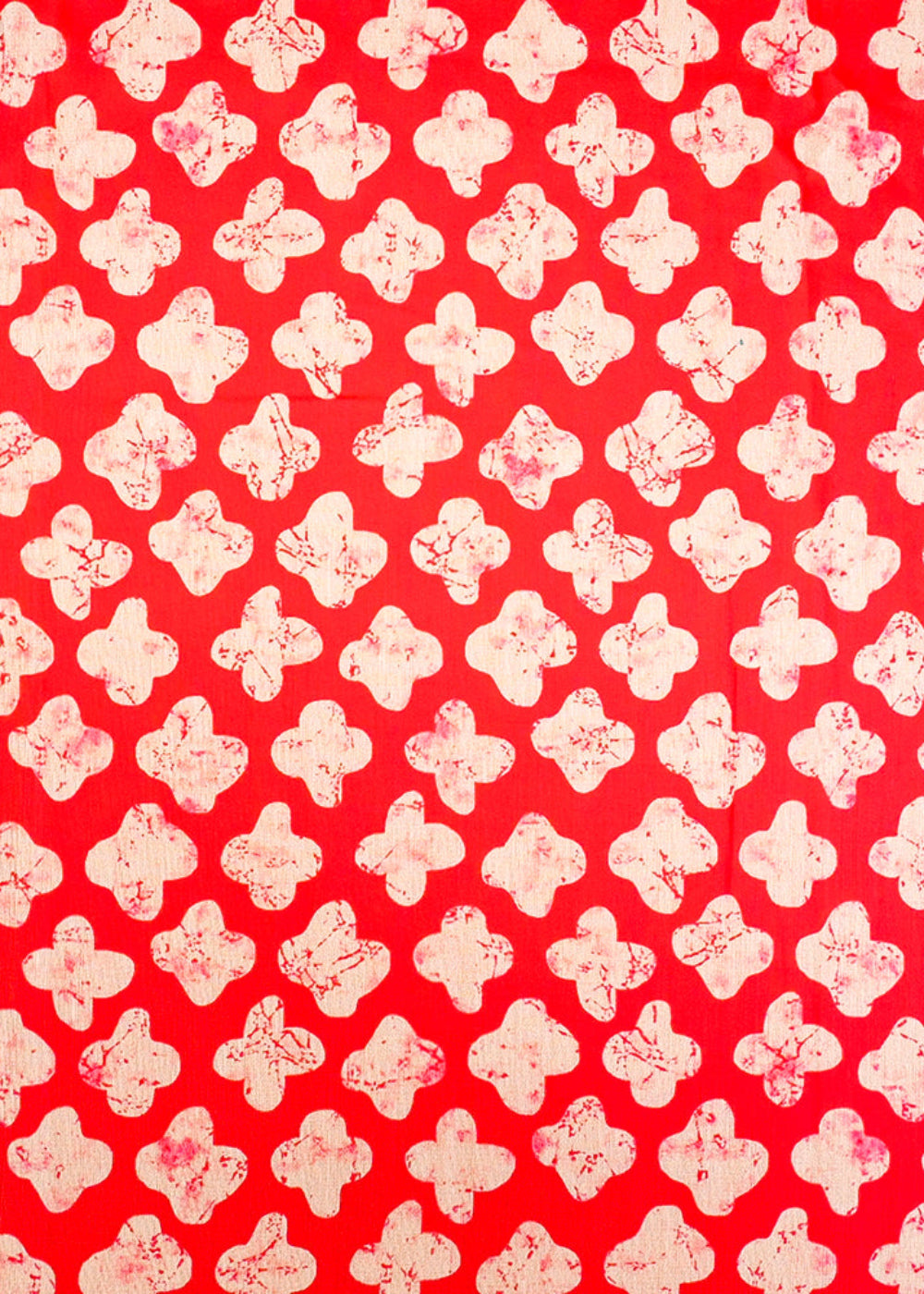 Hot-Pink-Viscose-Cotton-Silk-Fabric-With-Allover-Batik-Motifs-14100