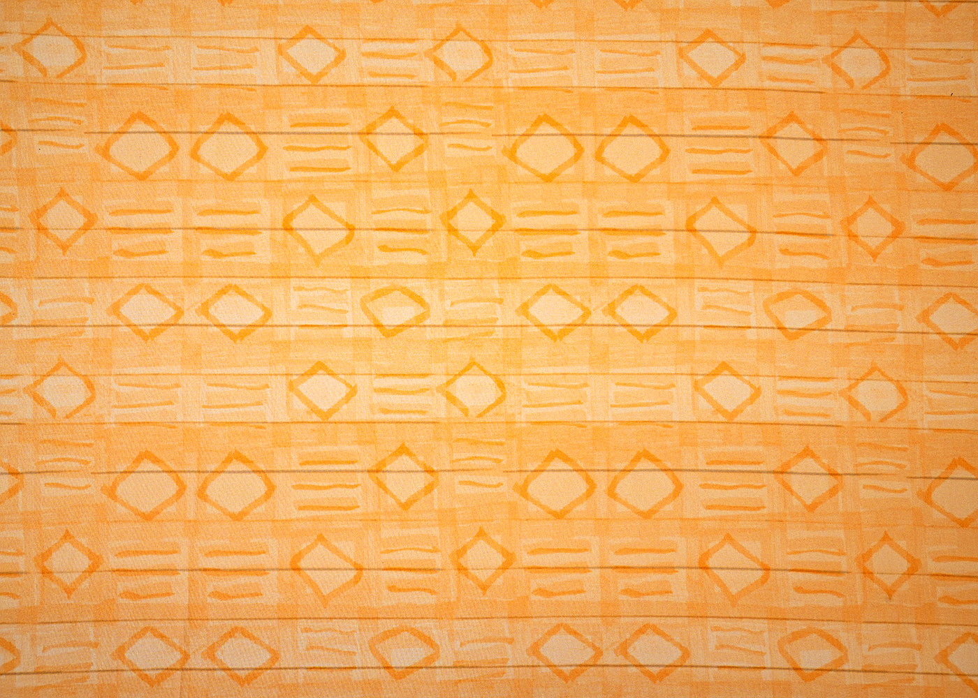 Light Yellow Imported Rayon Fabric with Allover Abstract Print 14230