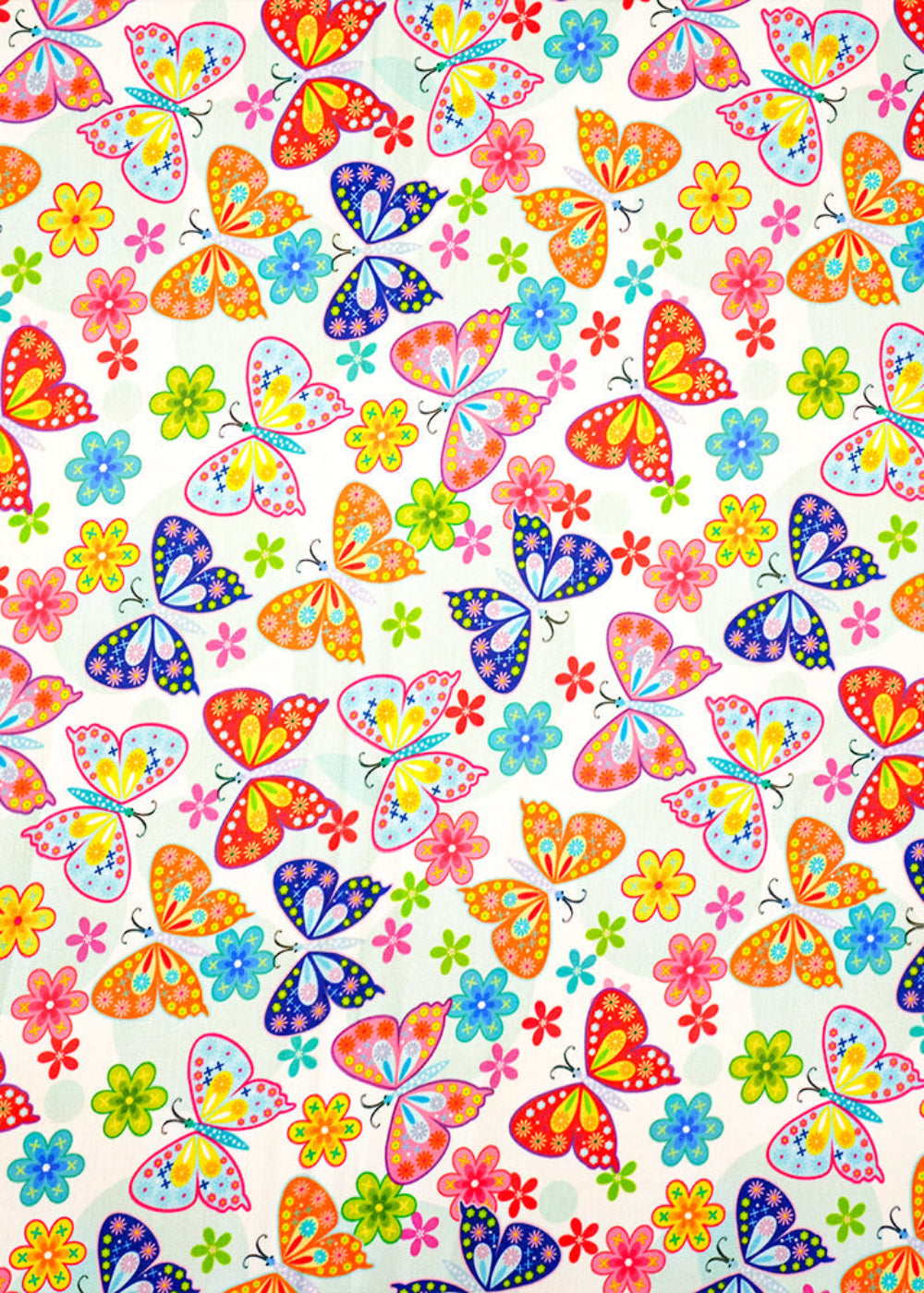 Multi-Color-Modal-Satin-Fabric-with-Allover-Butterfly-and-Flower-Print-14411