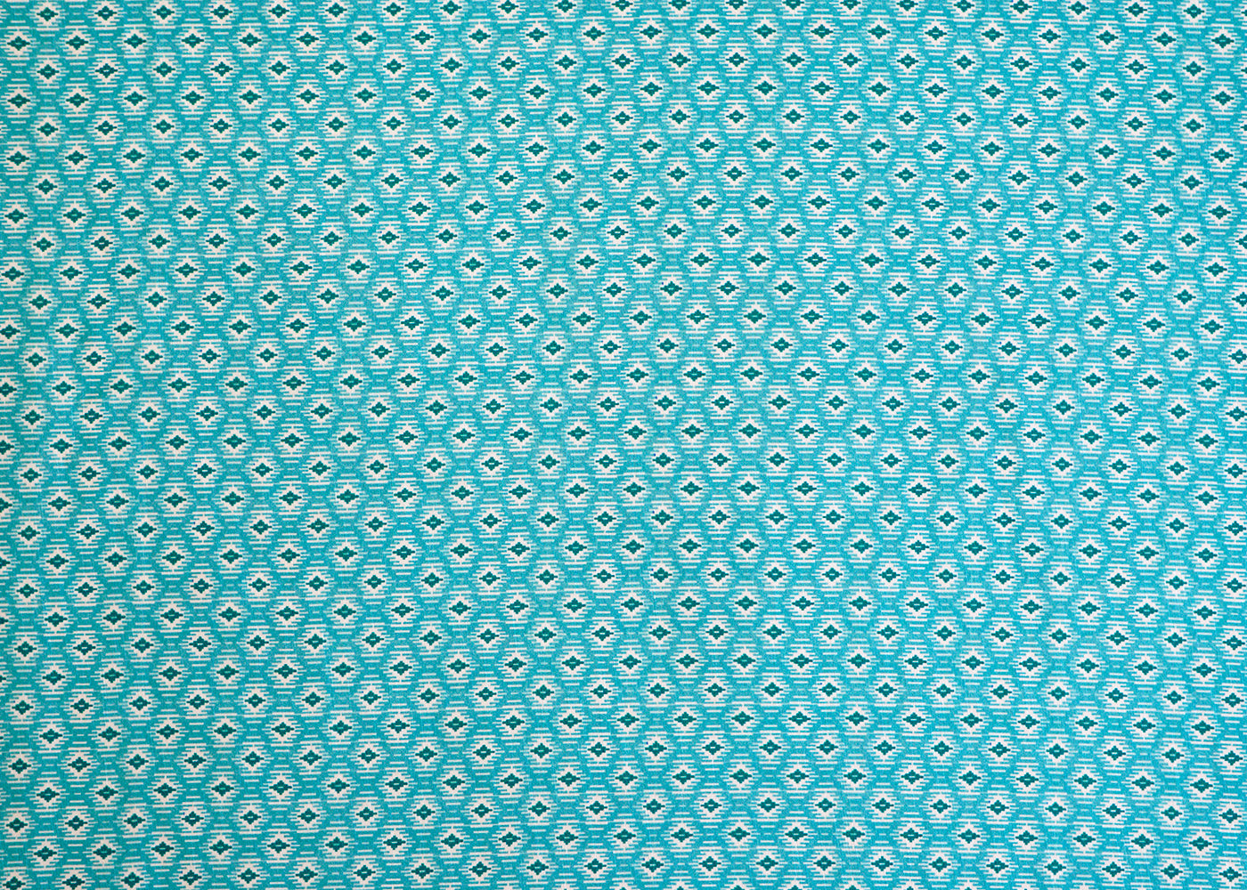 Sky Blue Linen Satin Fabric with Allover Abstract Print 14416