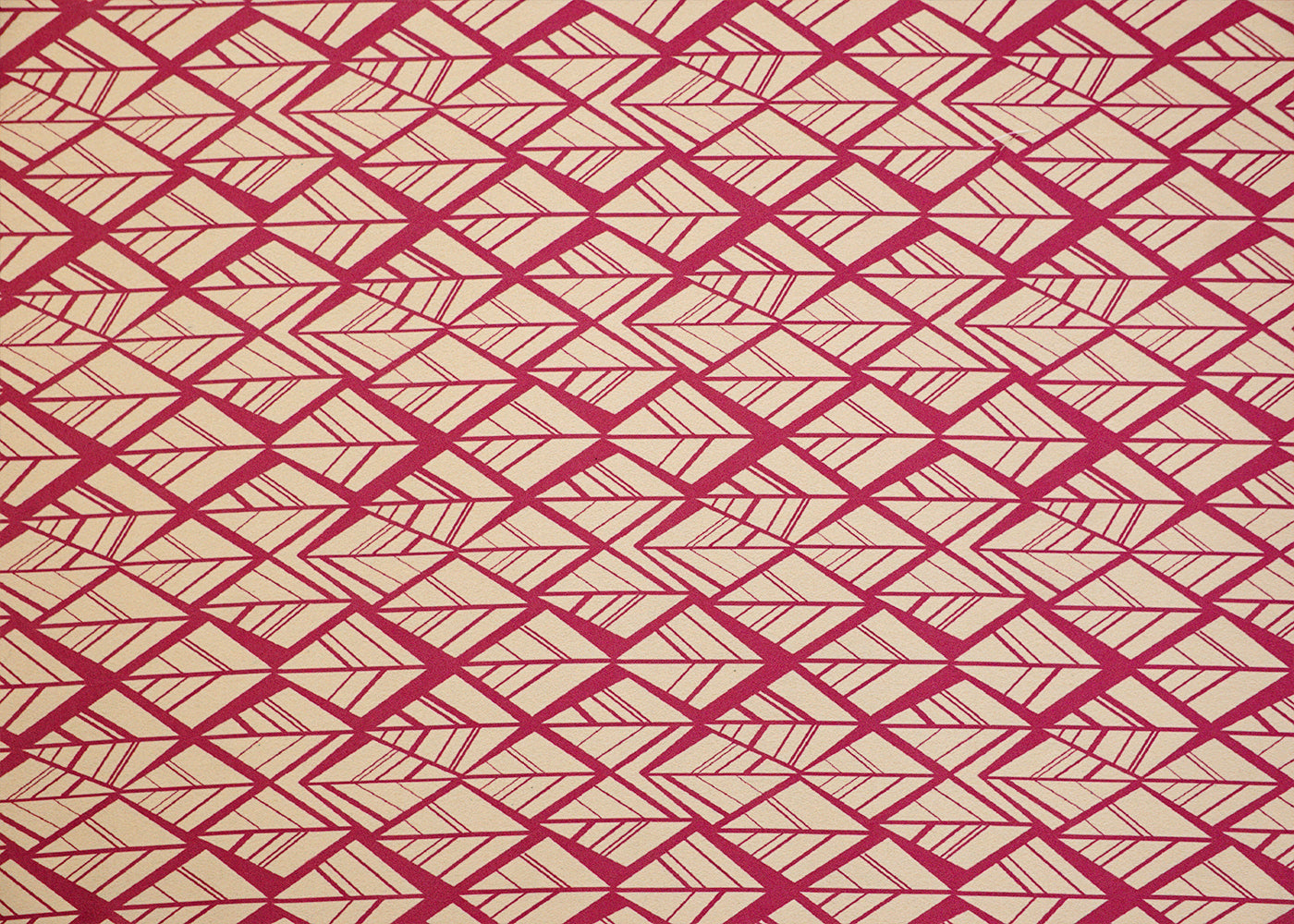 Cream Moss Crepe Fabric with Allover Abstract Pattern 14514