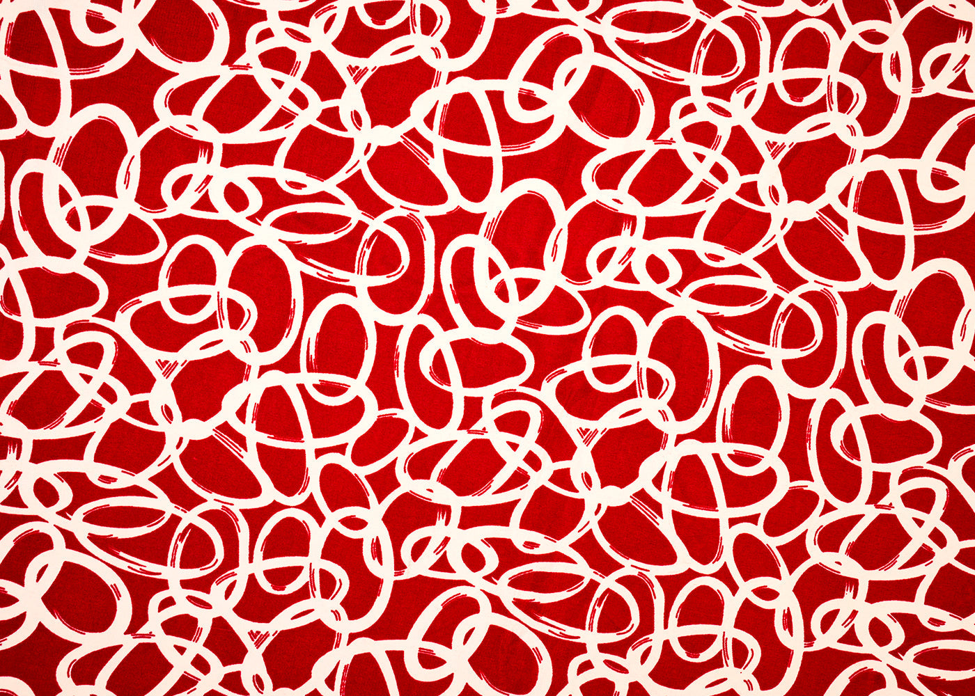 Maroon Crepe Fabric with Allover Geometric Print 14595