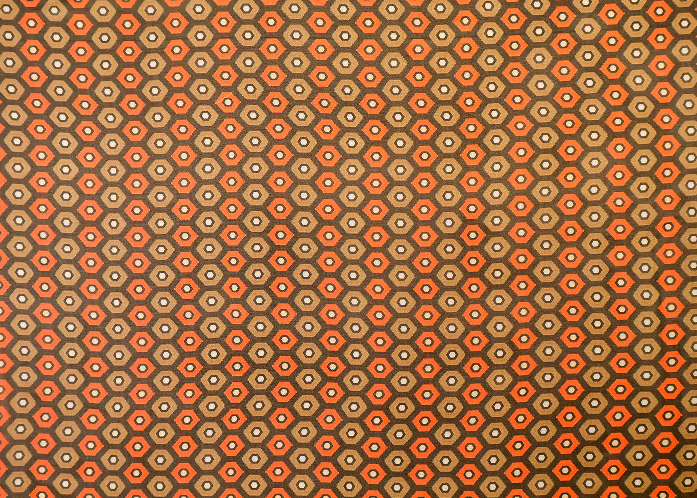 Dark Green Organza Fabric with All Over Traditional Print 14649