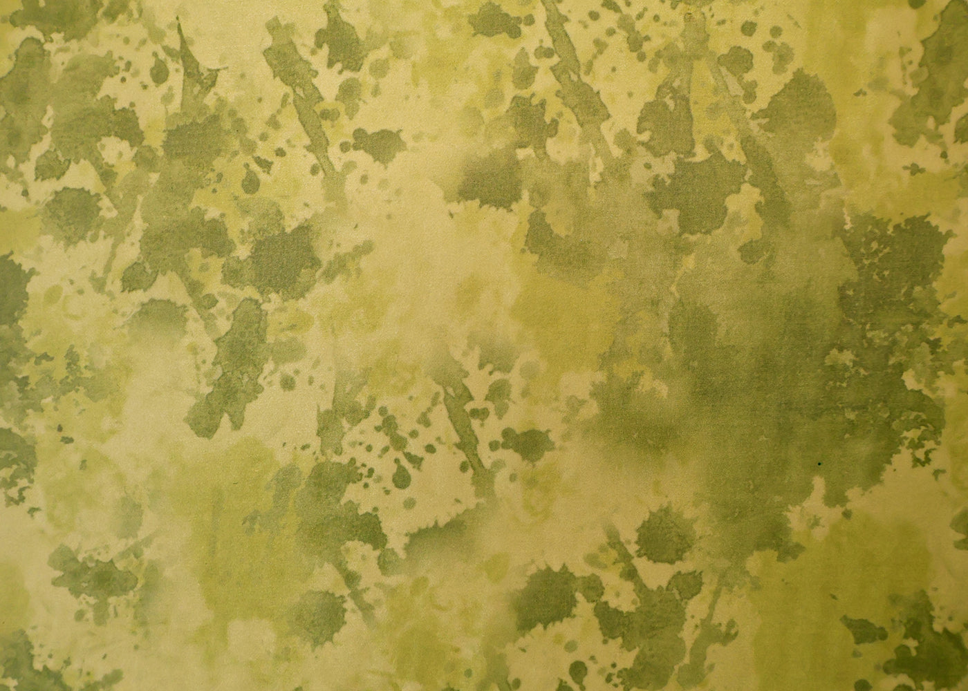 Green Organza Fabric with All Over Abstract Print 14653