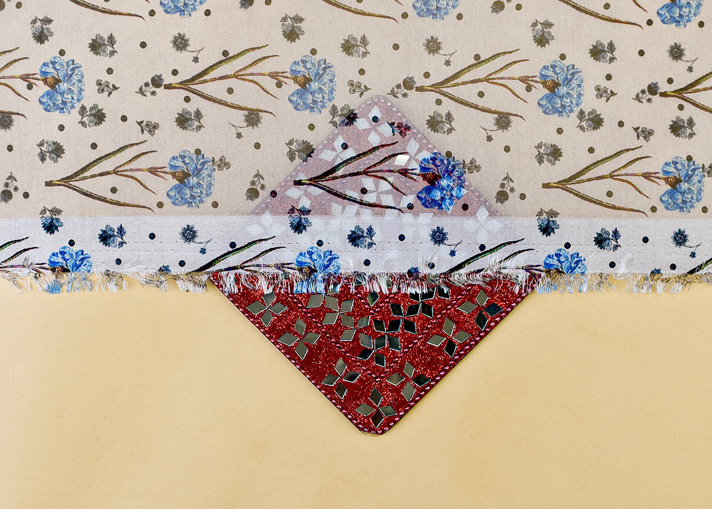 Grey-Organza-Fabric-with-All-Over-Abstract-Print-14738-gsm-testing