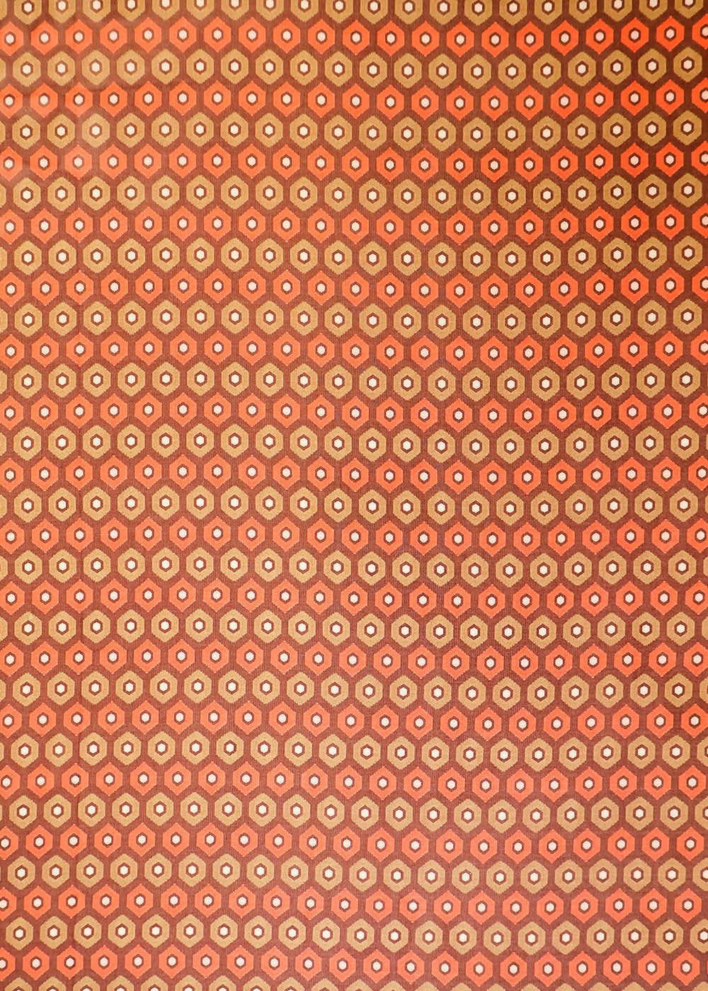 Brown-Organza-Fabric-with-All-Over-Traditional-Print-14764