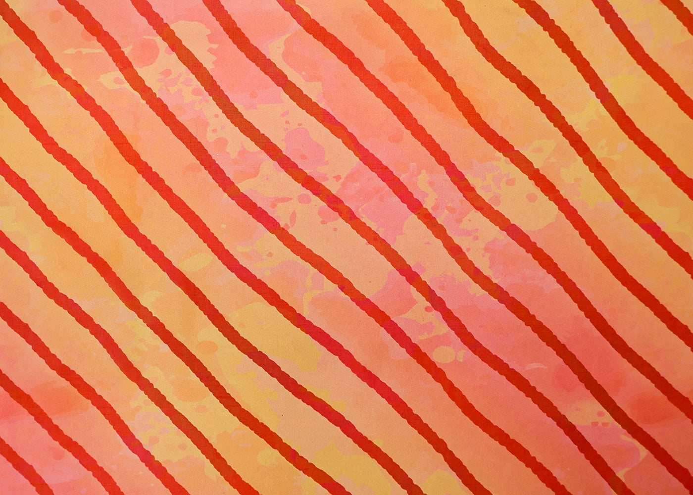 Multi-Colour Organza Fabric with All Over Geometric Print 14791