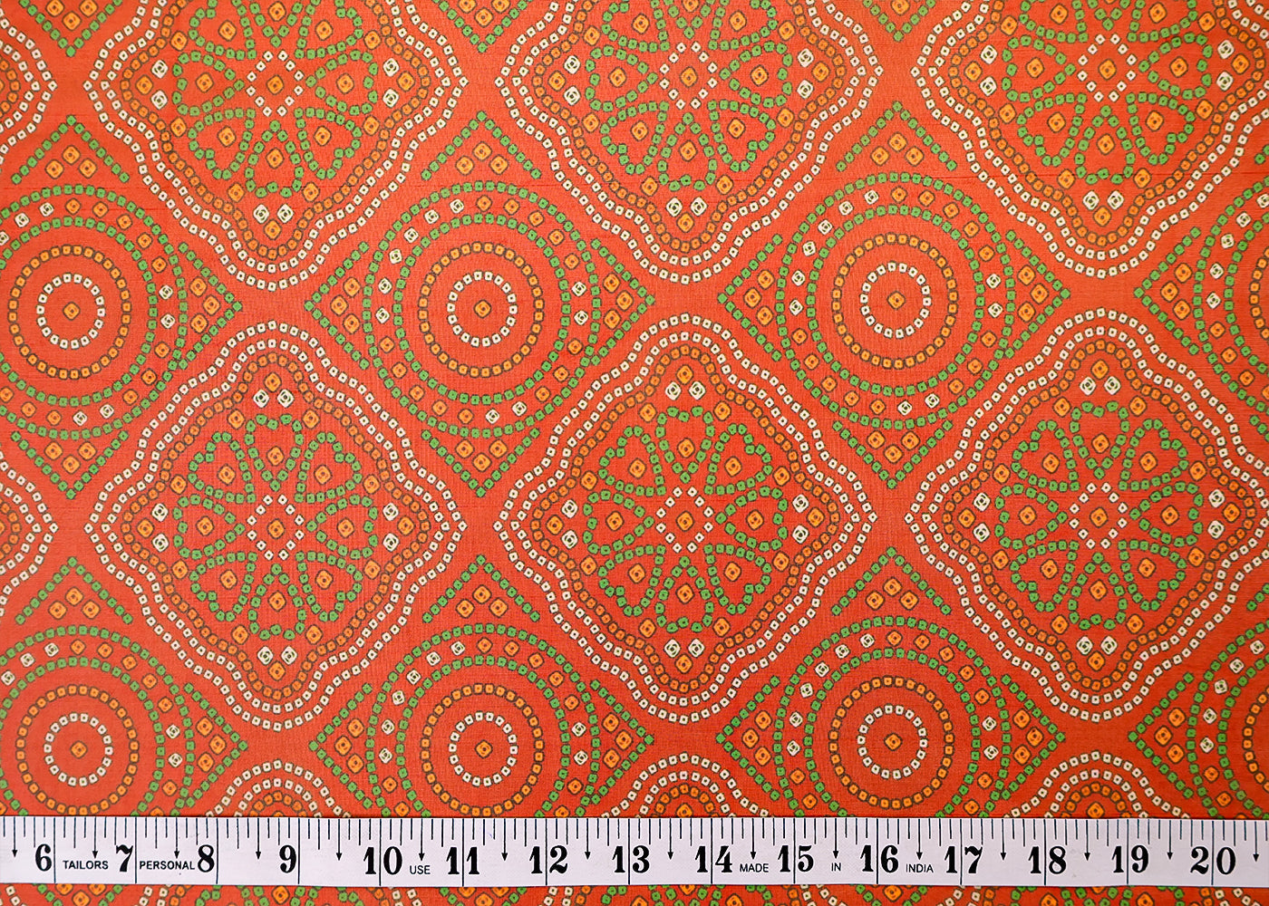Maroon-Organza-Fabric-with-All-Over-Traditional-Print-14793-measurement-view