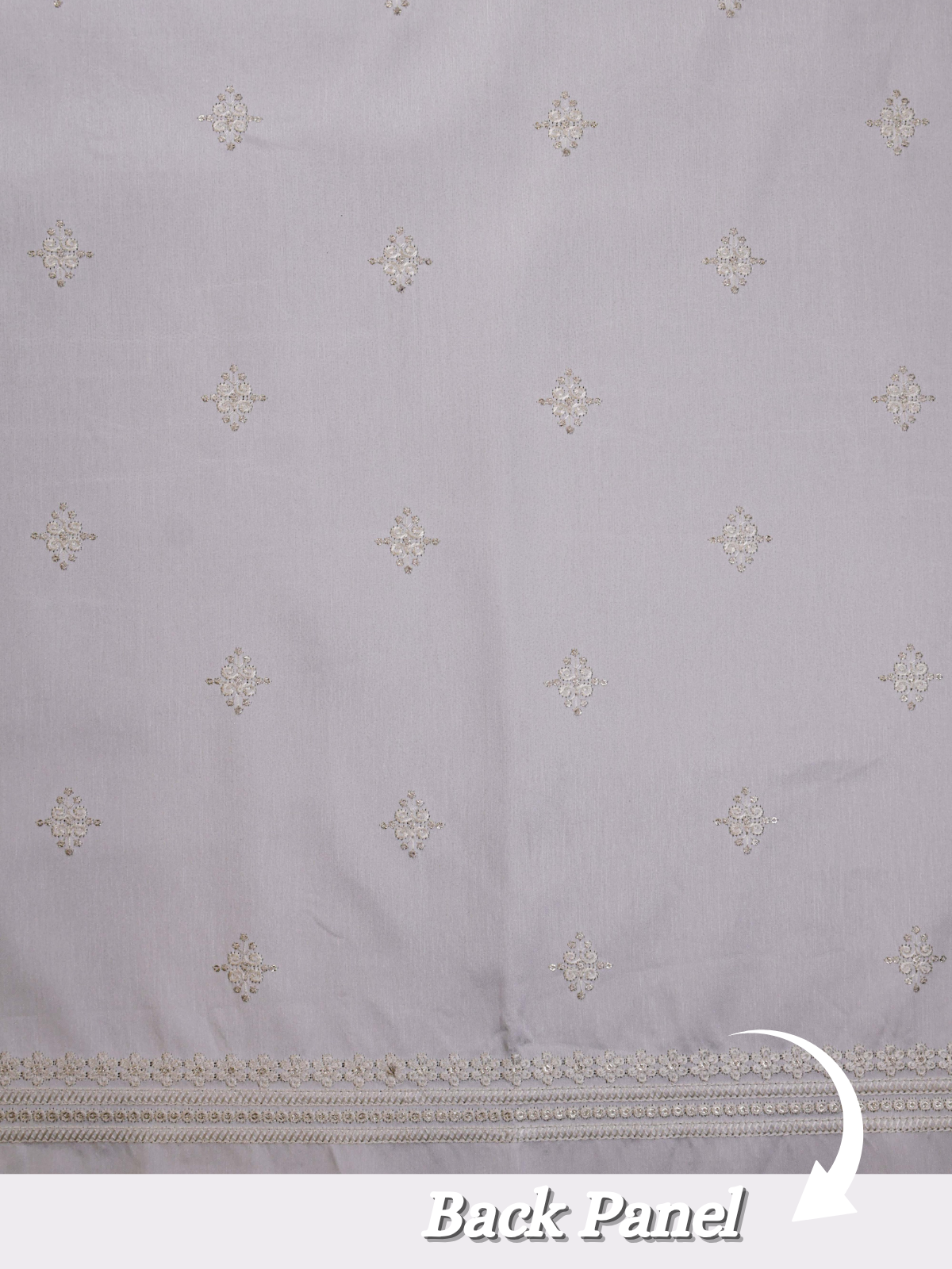 The Virasat – Unstitched White Regal Menswear Fabric 15158