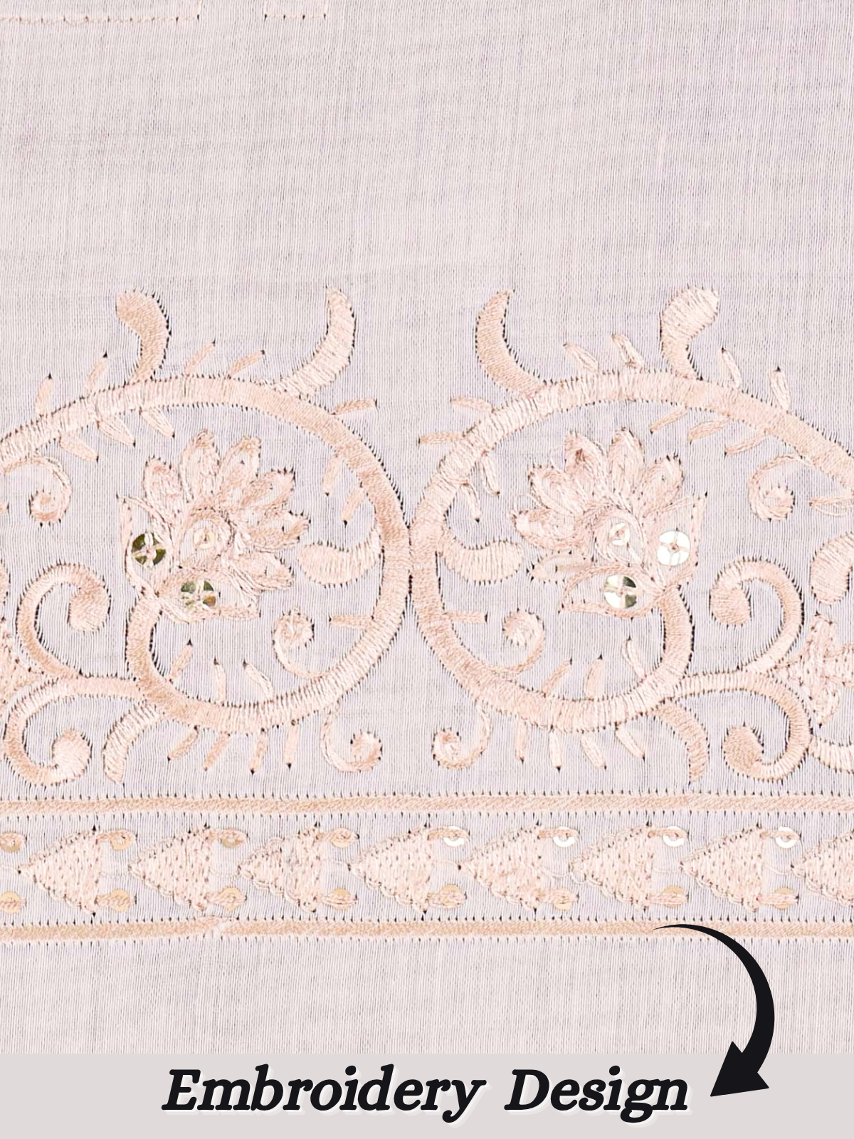 The Kohinoor – Unstitched Off White Kurta Fabric for Men 15405