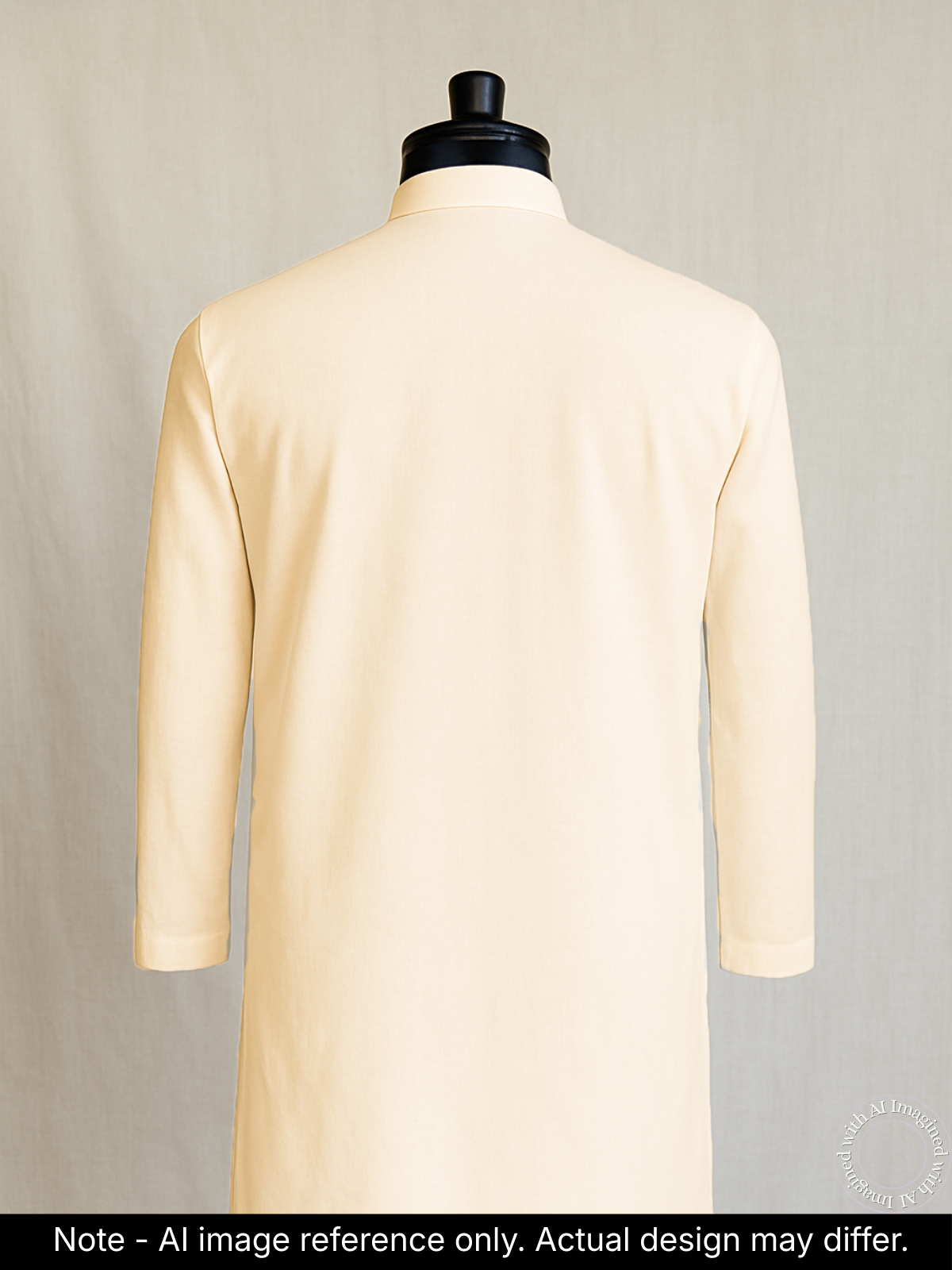 The Kohinoor – Unstitched Off White Kurta Fabric for Men 16824
