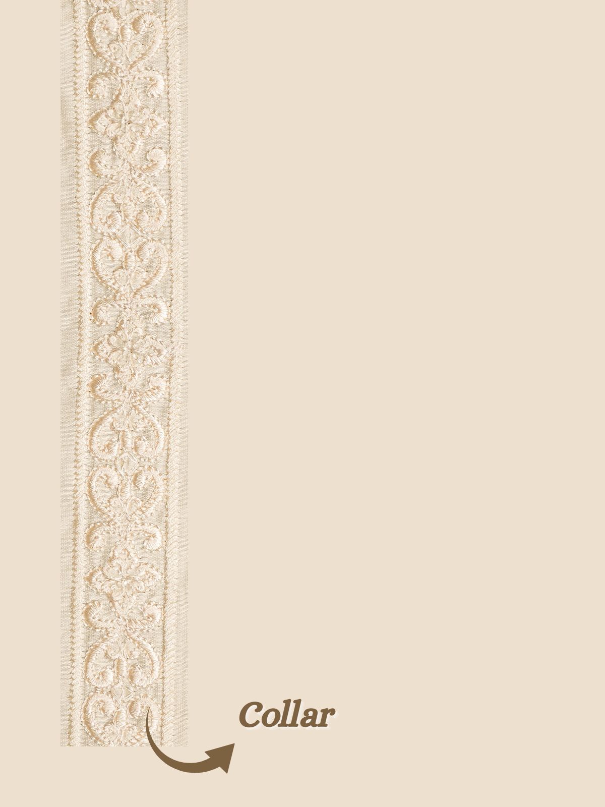 The Kohinoor – Unstitched Off White Kurta Fabric for Men 15407