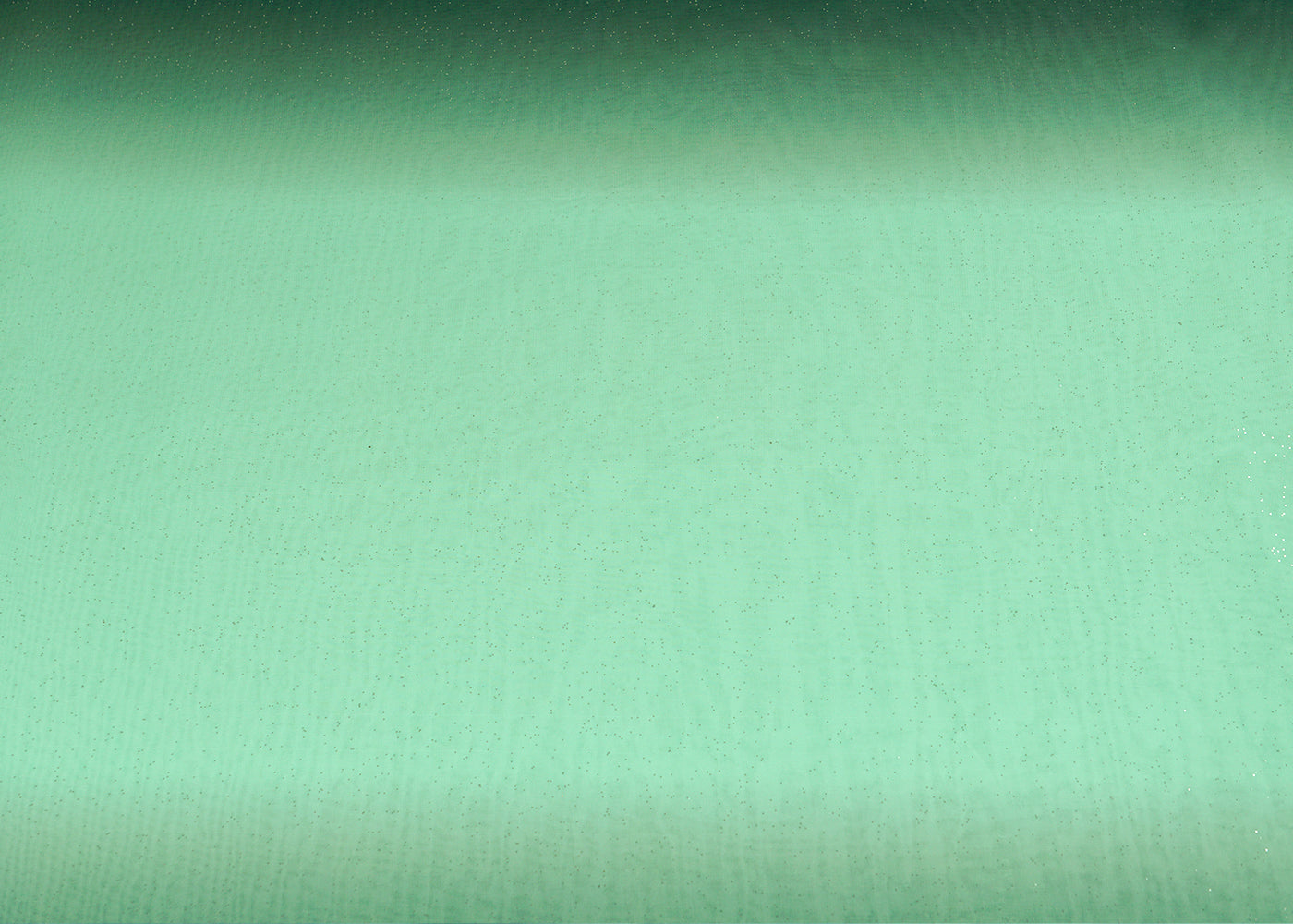 Sea Green & Bottle Green Imported Georgette Fabric With Two Side Ombre Radiance And All Over Gliter 15761