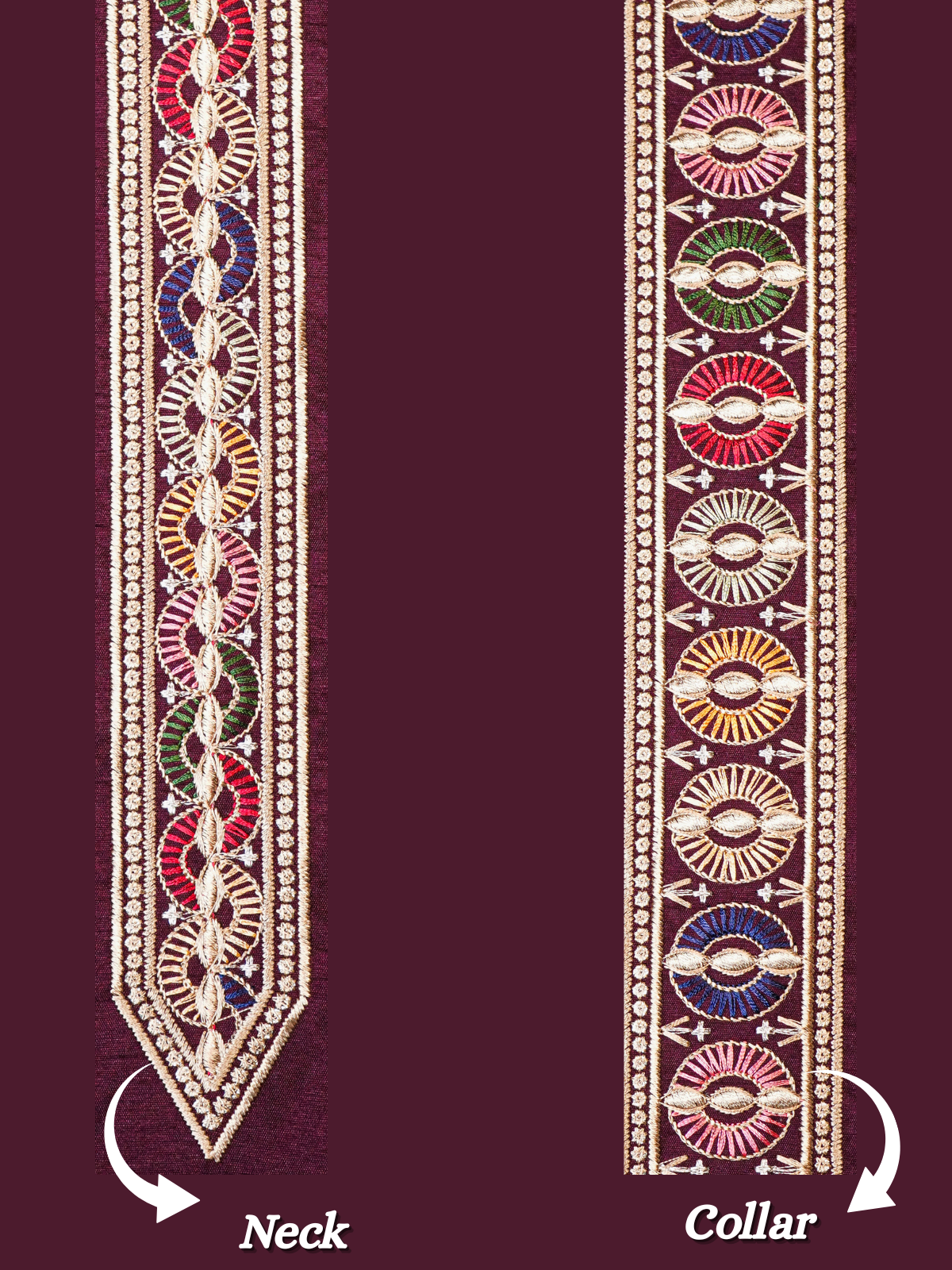 The Riwaayat – Unstitched Wine Nehru Jacket Fabric for Men 16813
