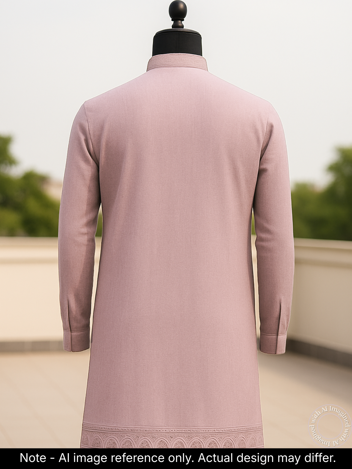 The Kohinoor – Unstitched Lavender Kurta Fabric for Men 16830