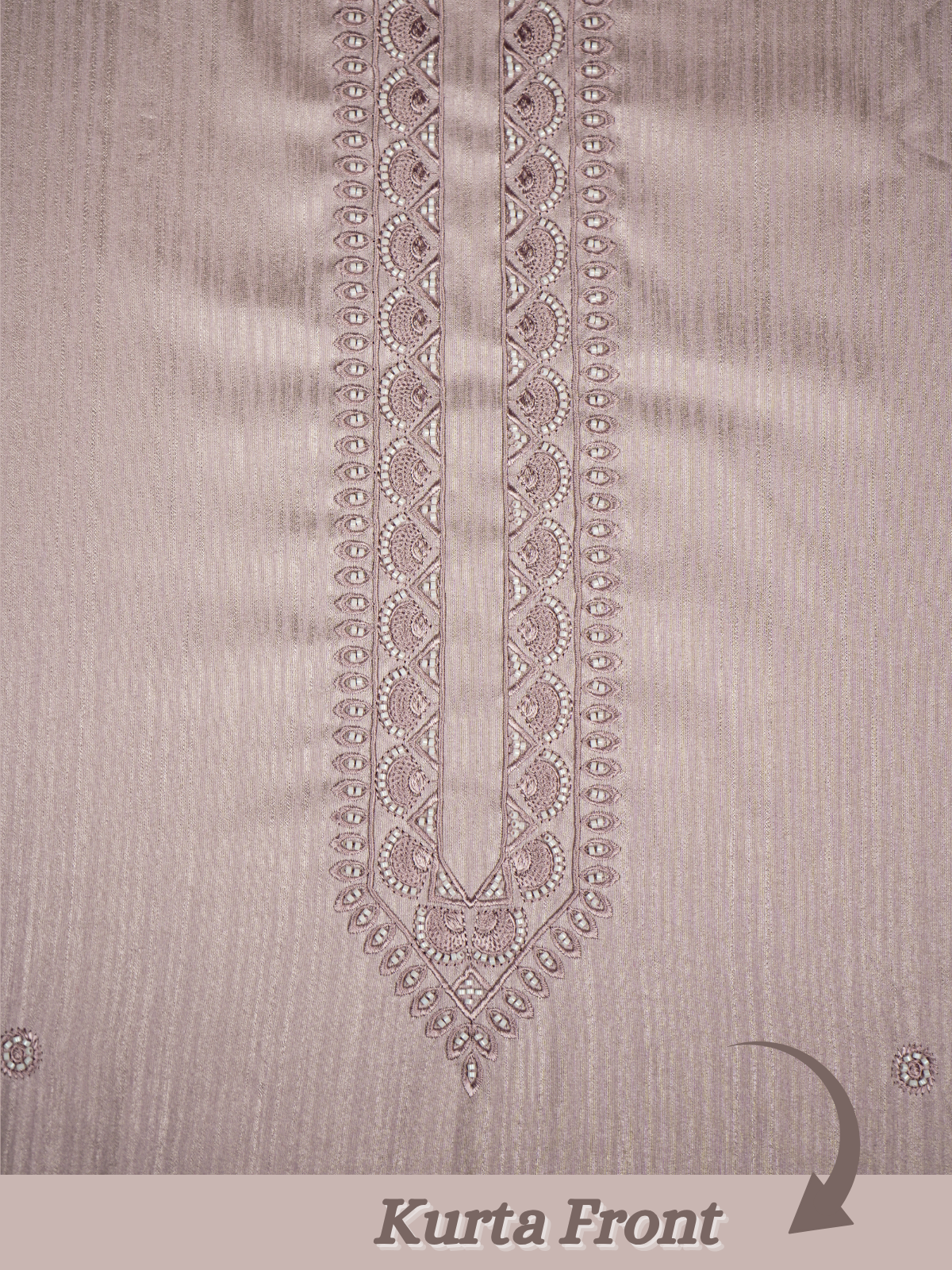 The Kohinoor – Unstitched Light Purple Kurta Fabric for Men 16833