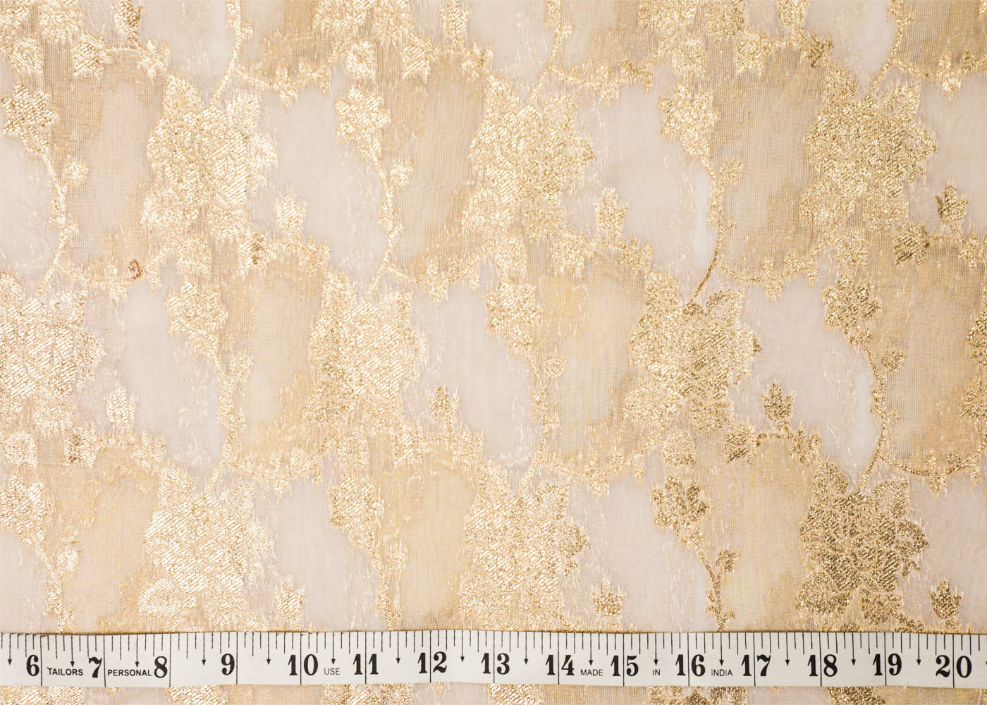 White-Organza-Fabric-With-All-Over-Zari-Handloom-16921-measurement-view