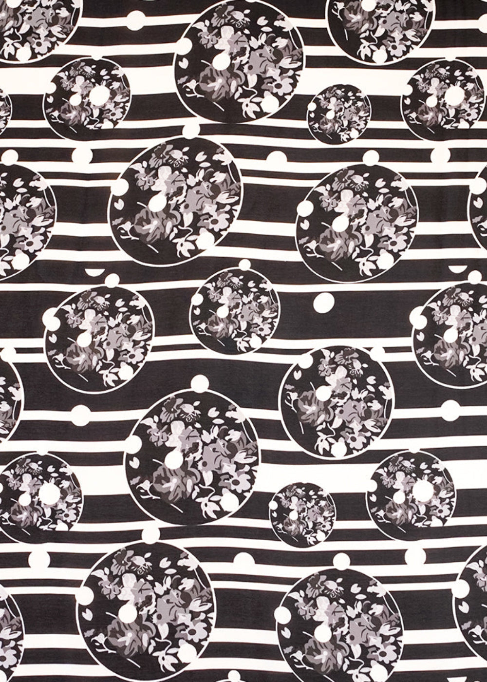 Black-Georgette-Satin-Fabric-with-All-Over-Abstract-Print-17037