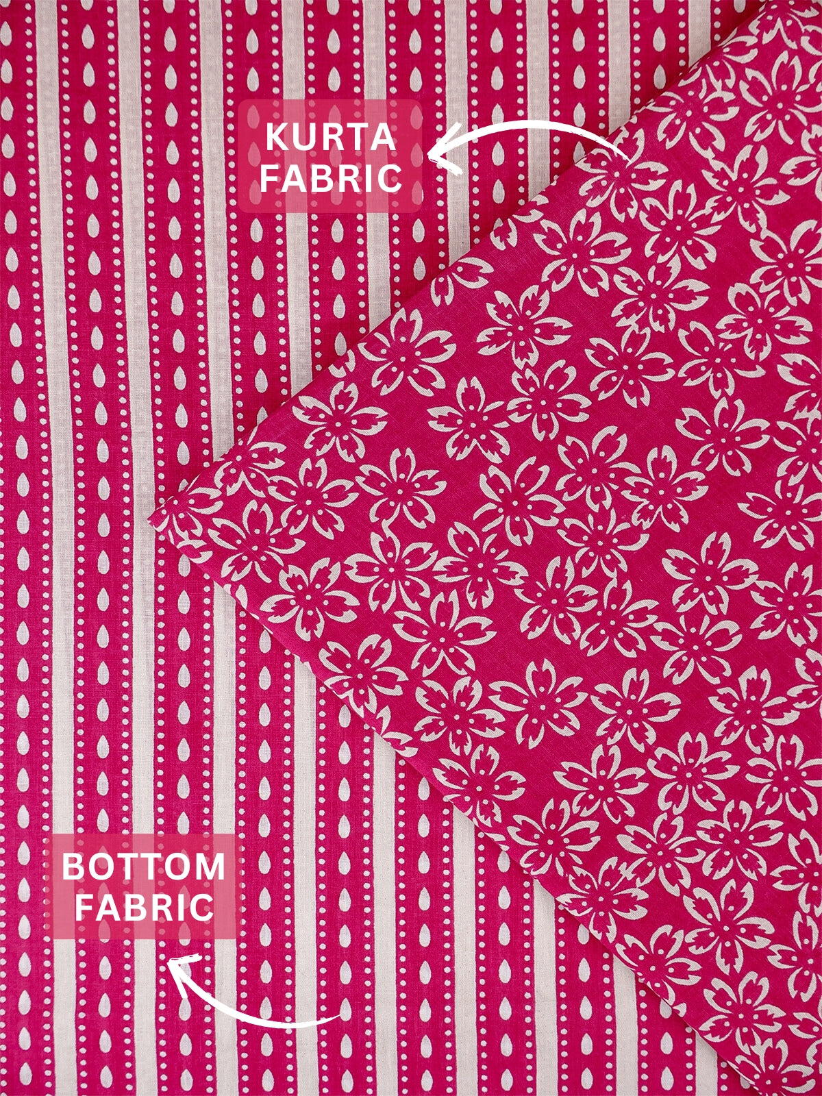 RUHANI X Cotton Printed Suit Set 17403