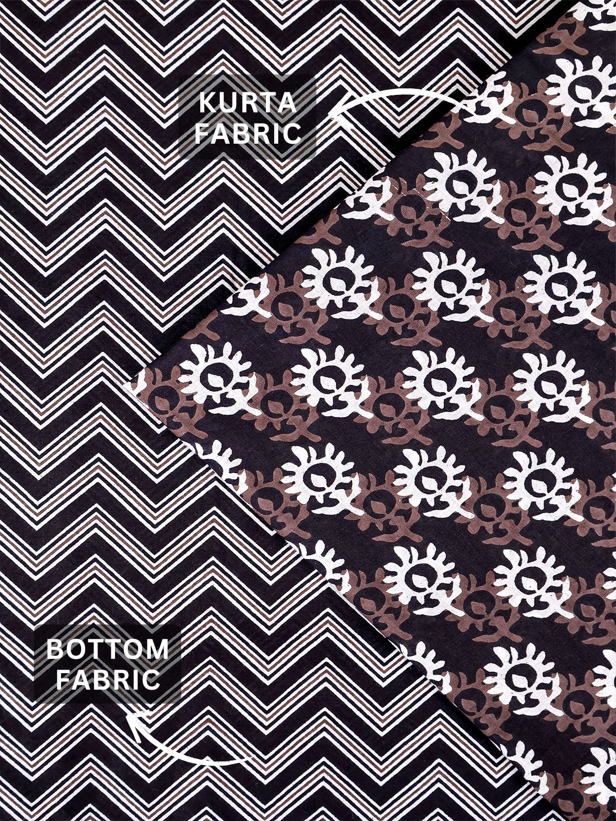 RUHANI X Cotton Printed Suit Set 17405