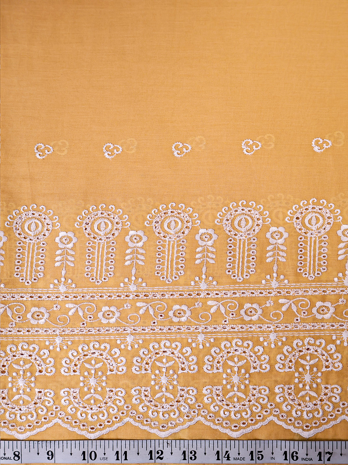 RUHANI X Cotton Embroidered Suit Set 17406