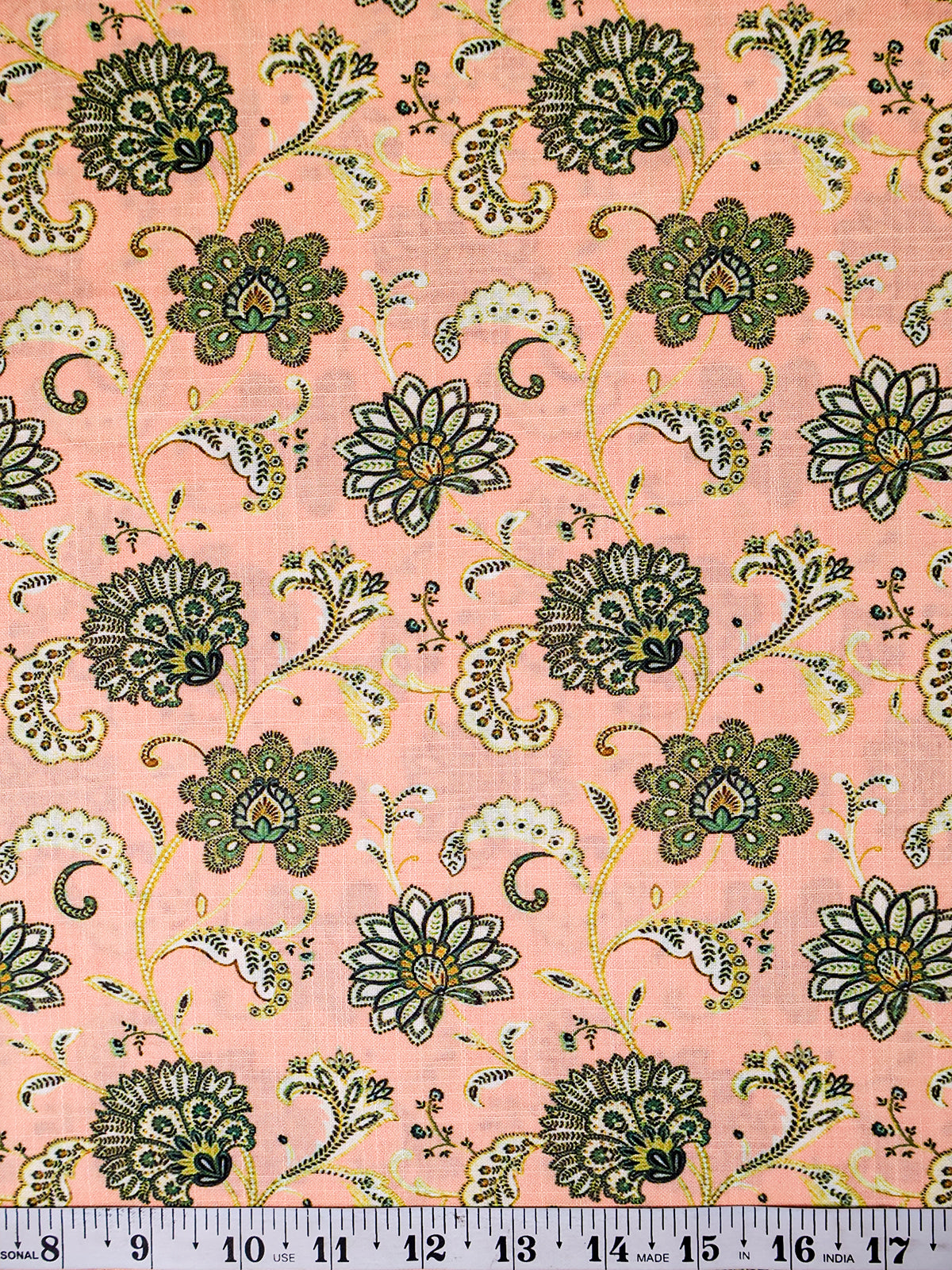 RUHANI X Cotton Linen Printed Suit Set 17410