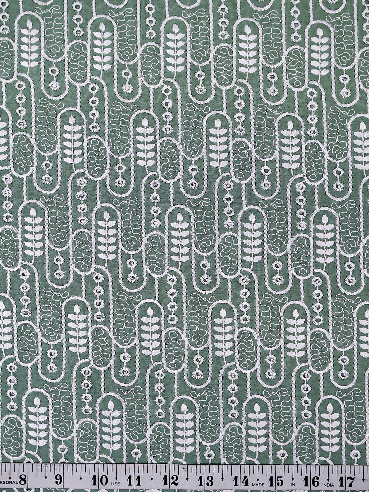 RUHANI X Cotton Embroidered Suit Set 17415