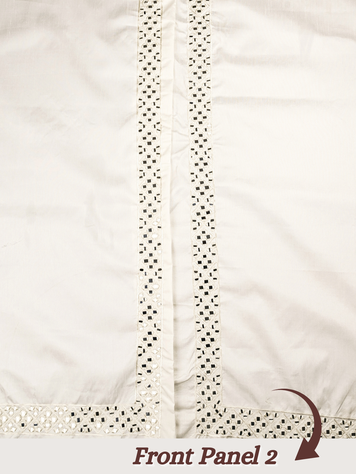 The Virasat - Unstitched White Regal Menswear Fabric 20124