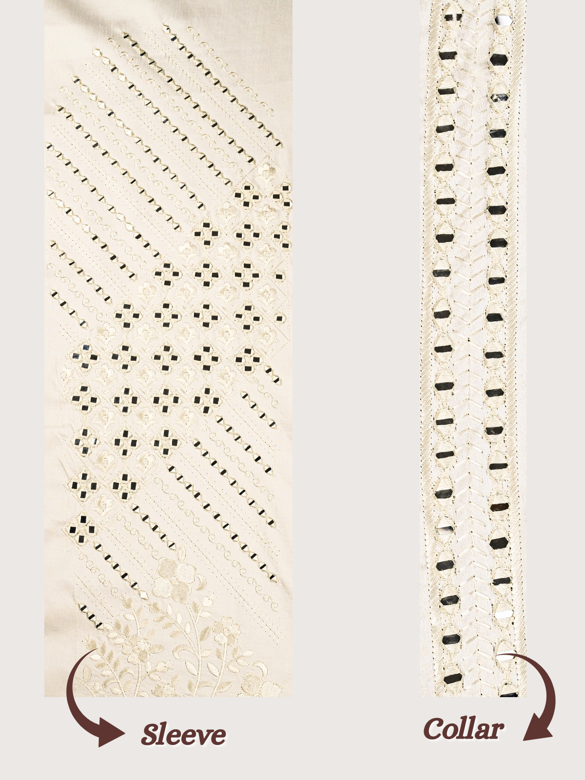 The Virasat - Unstitched White Regal Menswear Fabric 20124