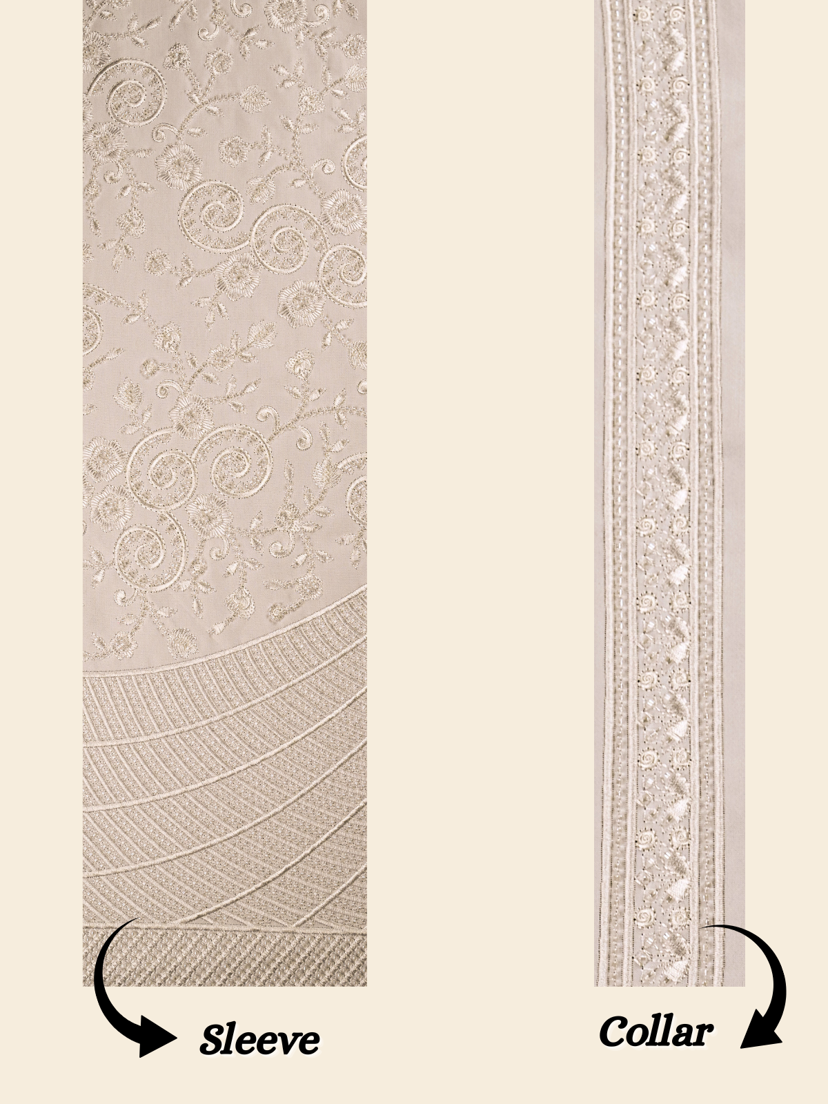 The Virasat - Unstitched White Regal Menswear Fabric 20205
